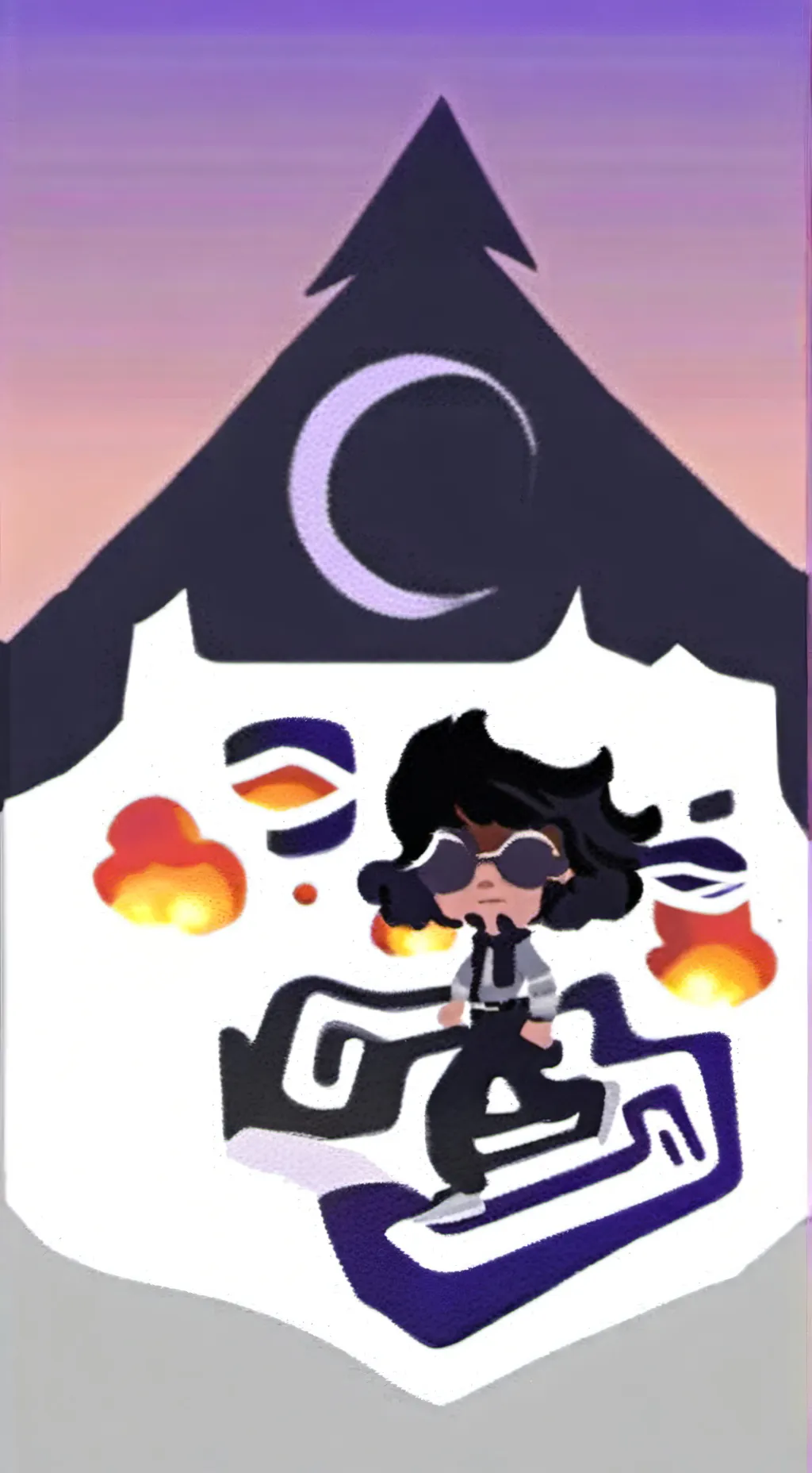 ai character: Skary background