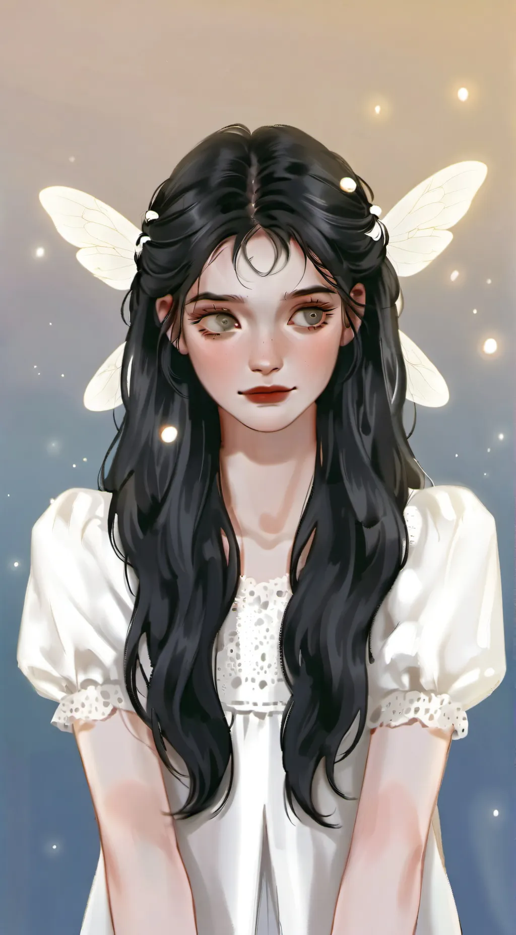 ai character: Valary Stoddard🦋 background