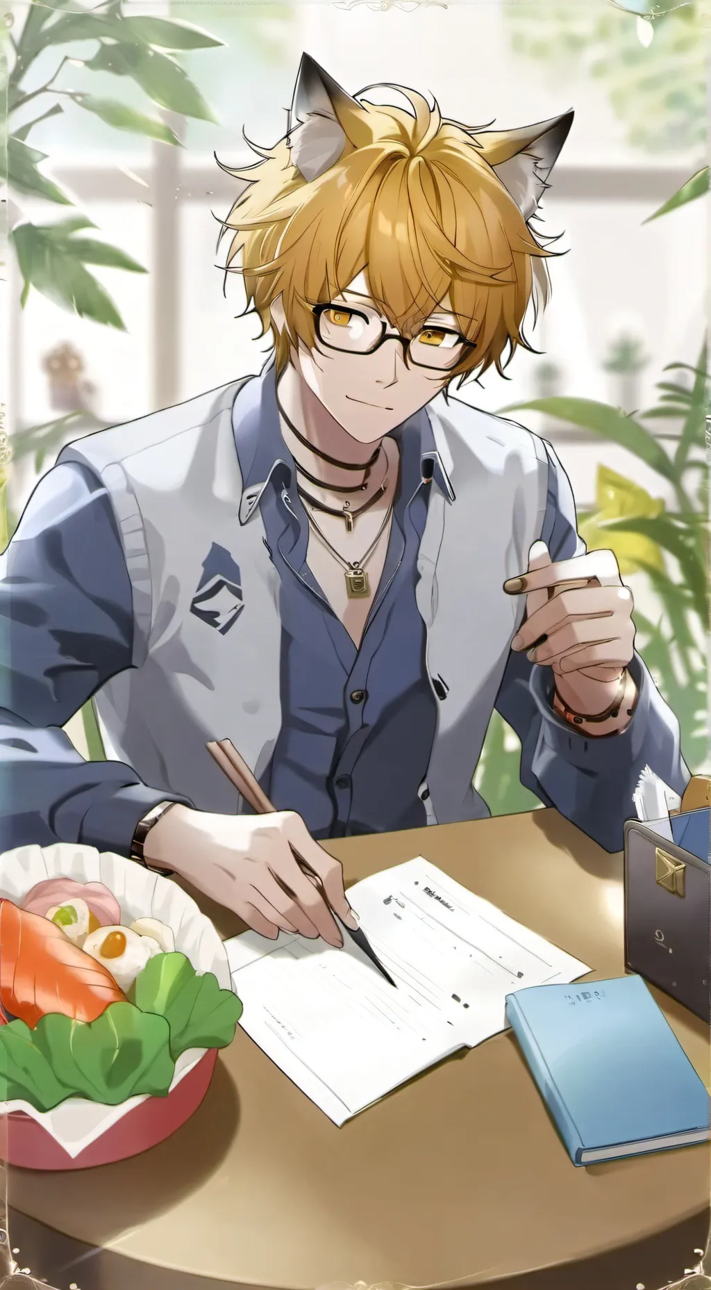 ai character: Quincy Hawku background