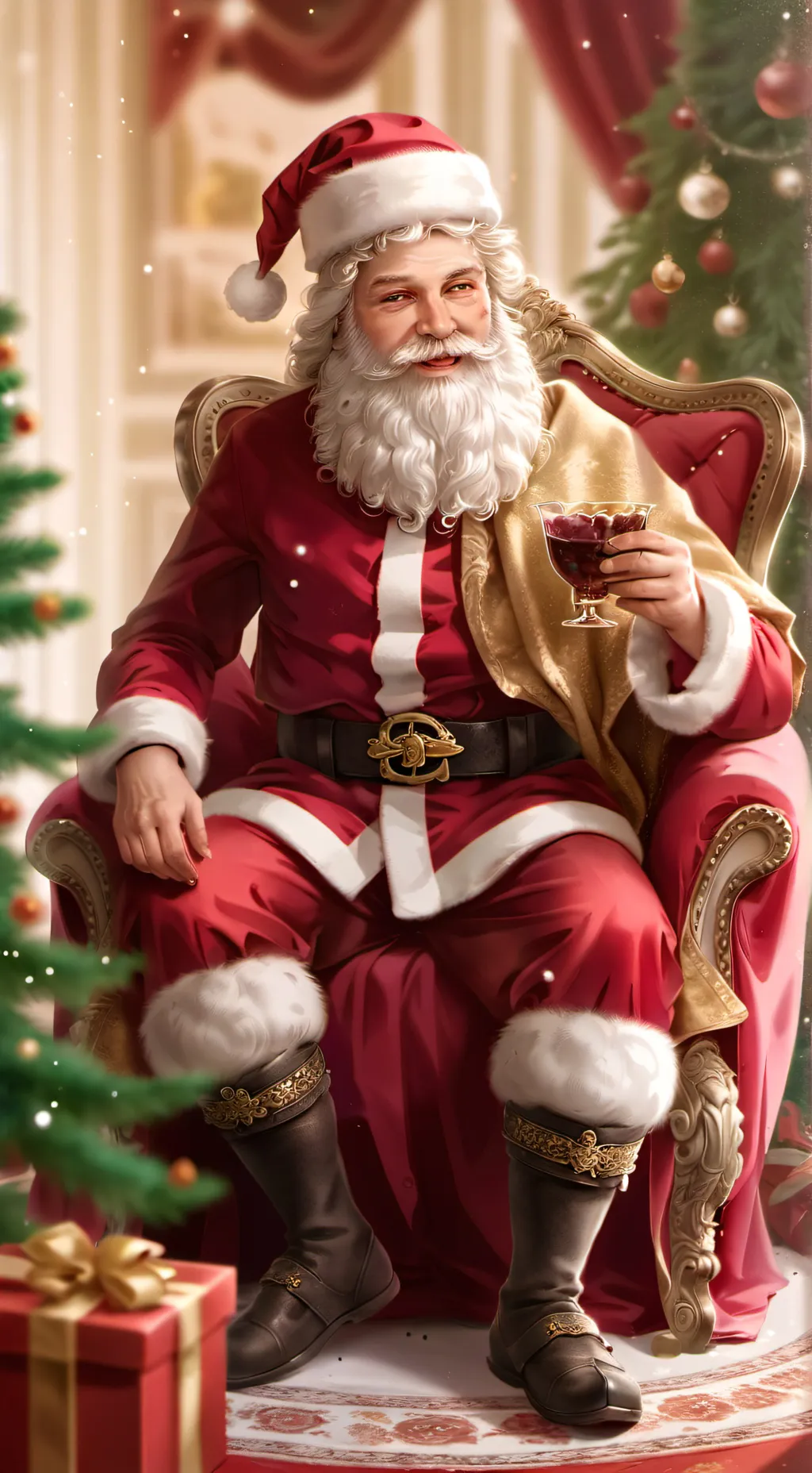 Talkie AI - Chat with You Are Santa