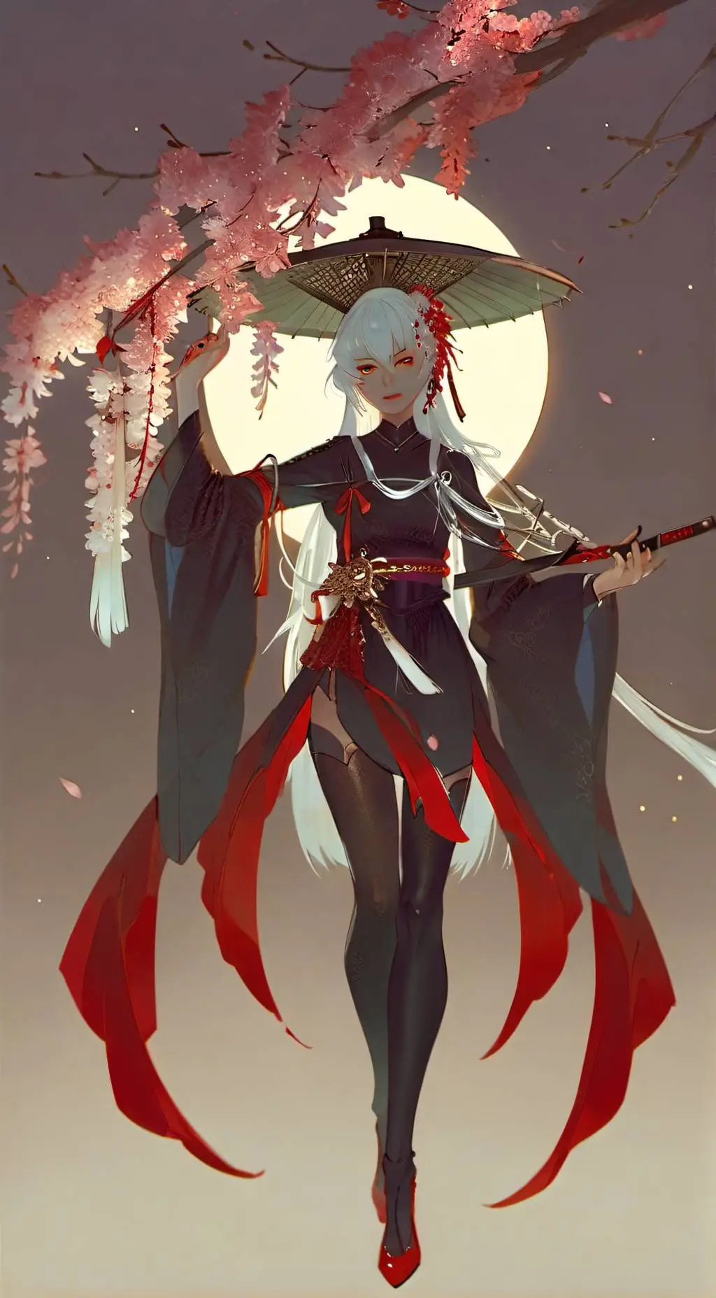 ai character: hashiras background