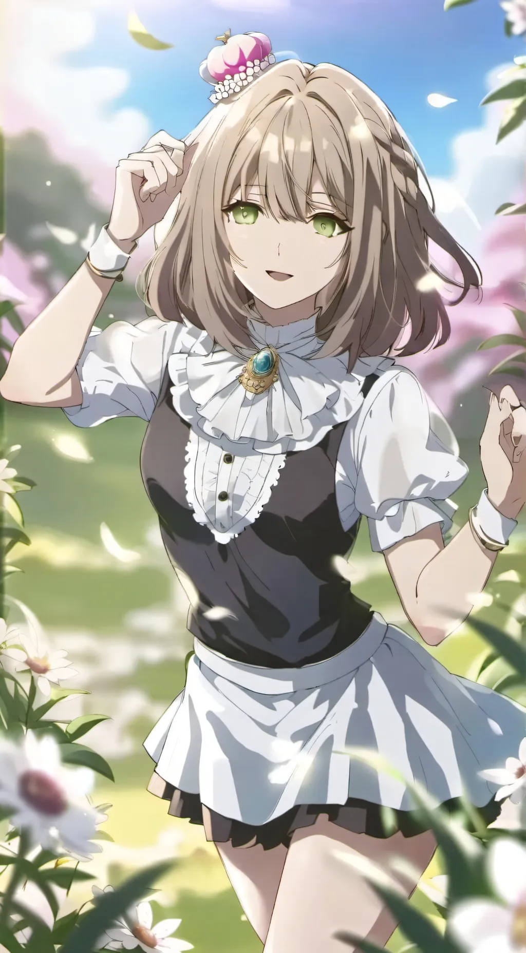 ai character: kira background