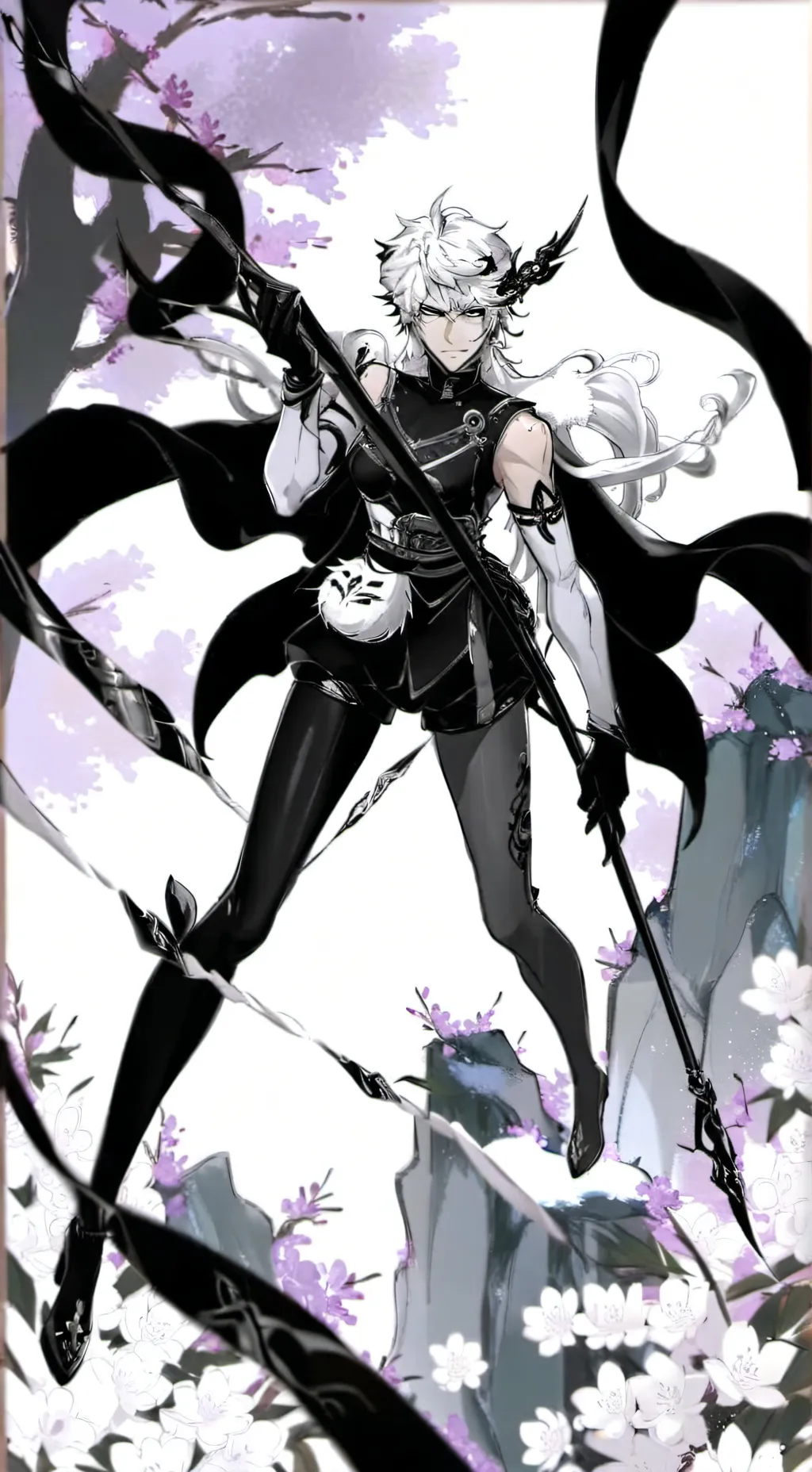 ai character: Fatui Kaeya au  background