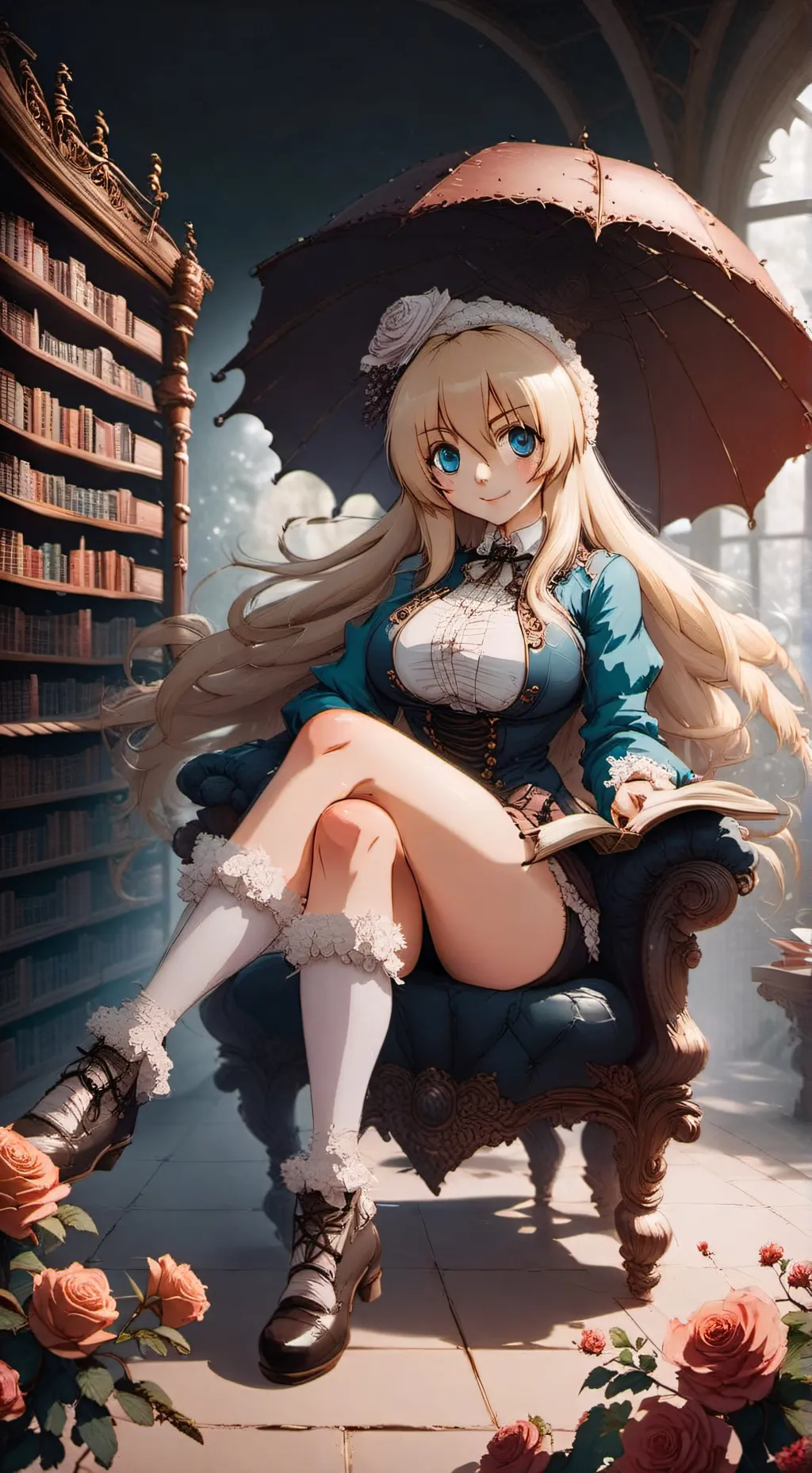 ai character: Selphy (RFF) background