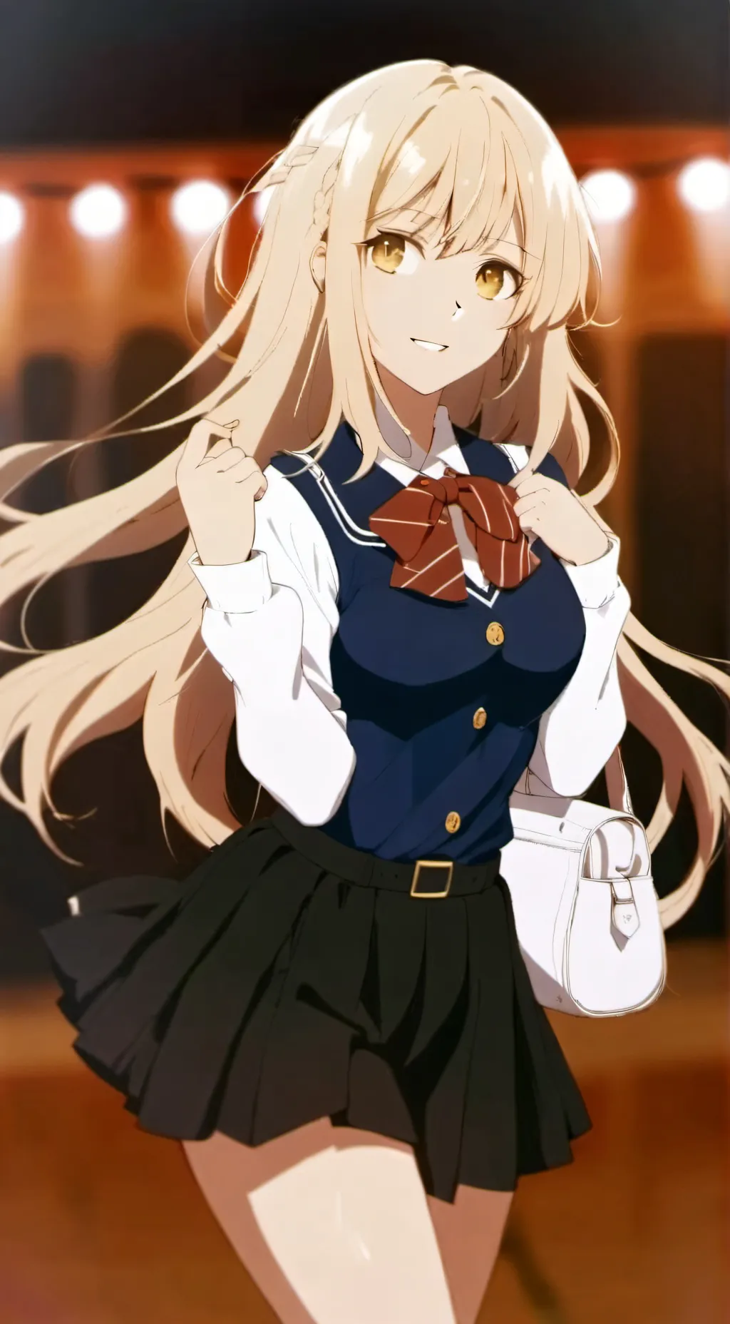 ai character: Luna background