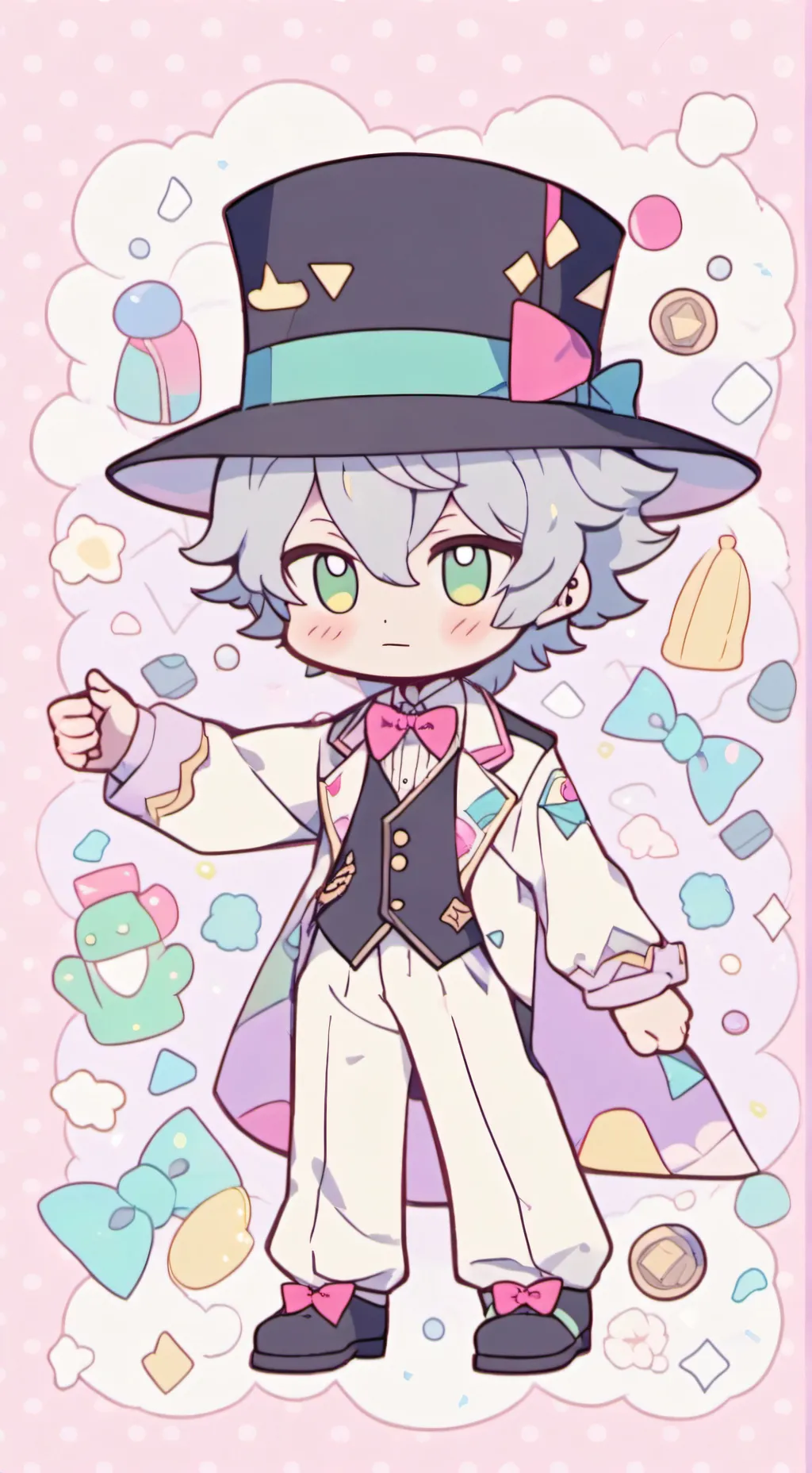 ai character: Bill Cipher background