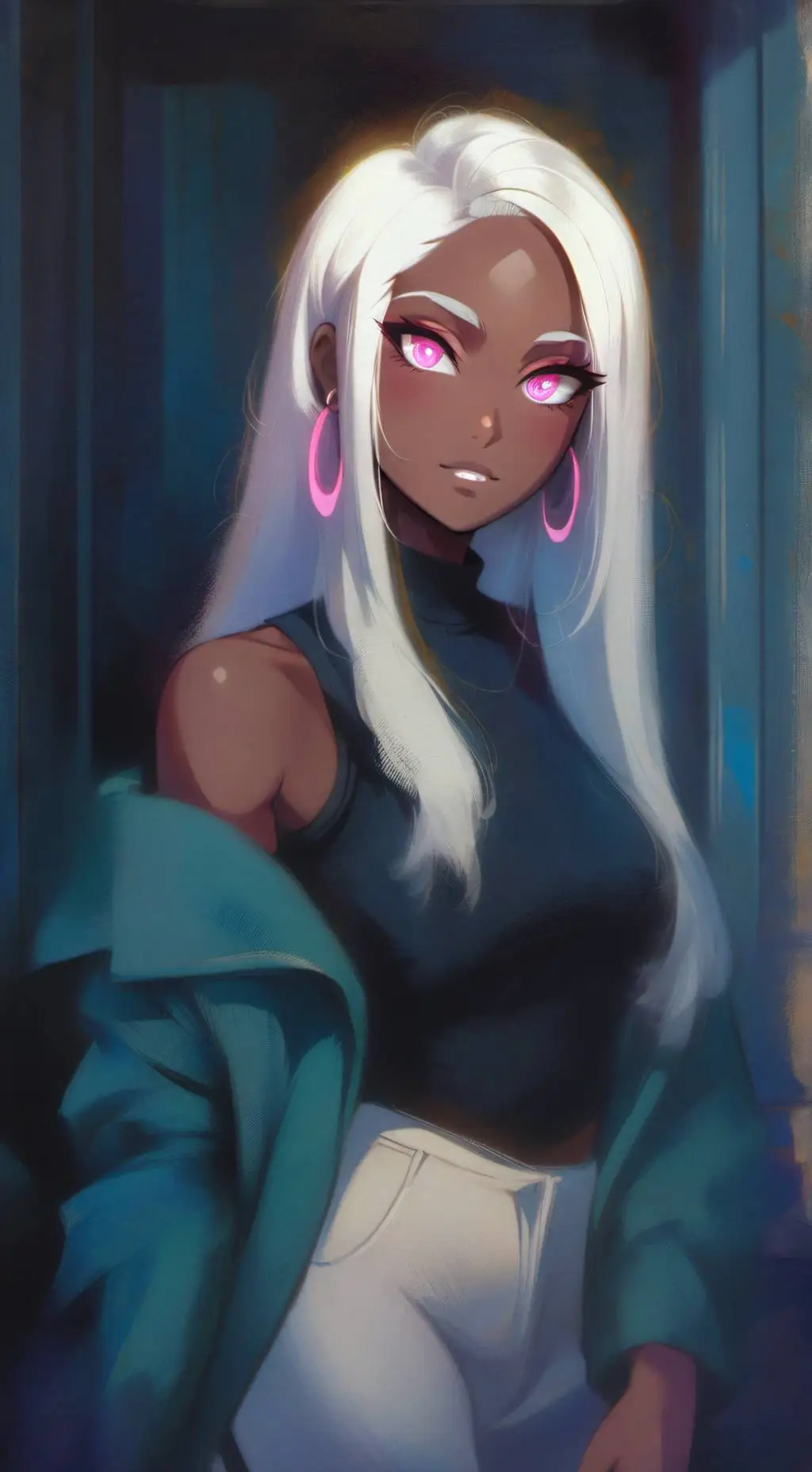 ai character: Zoe background