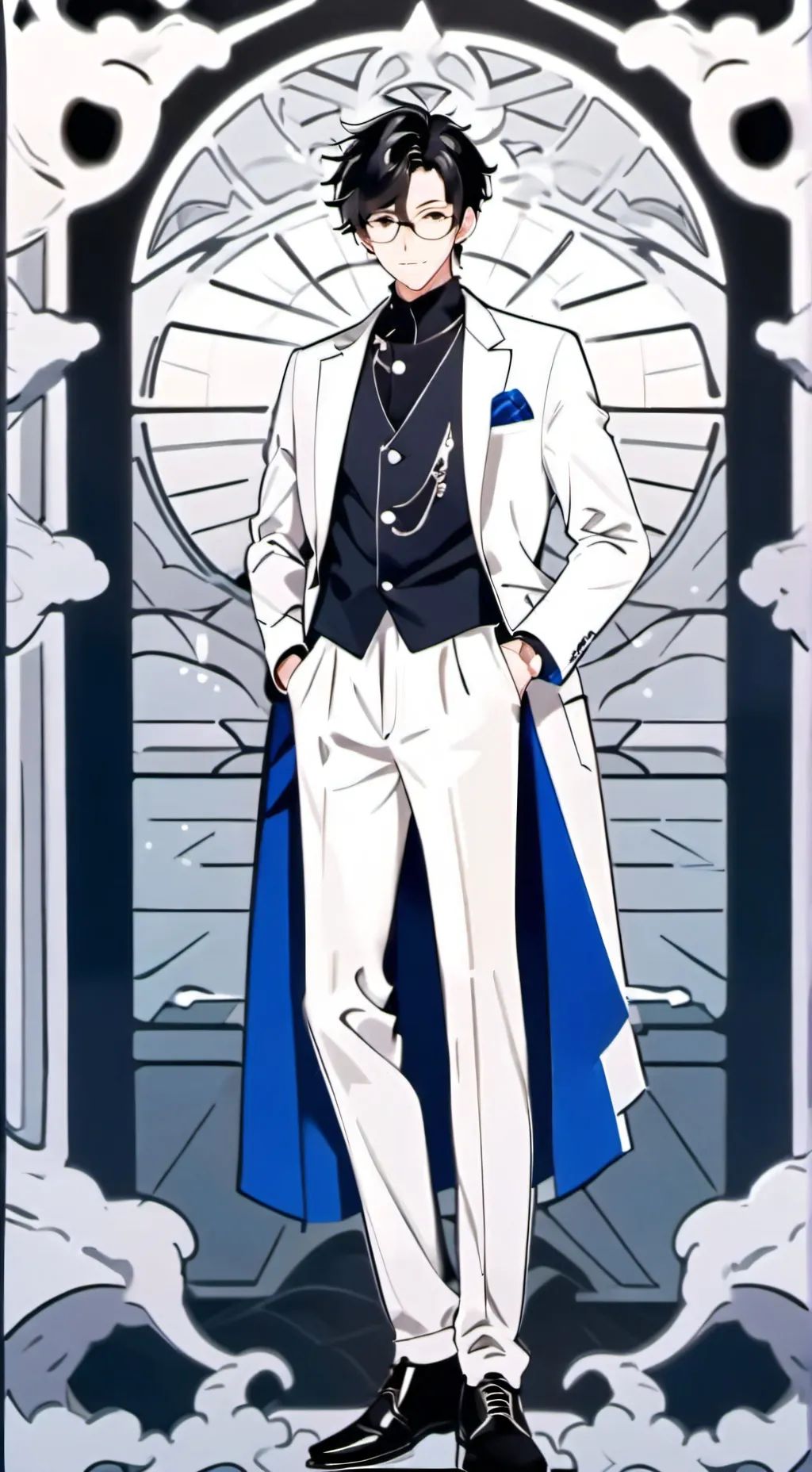 ai character: ethan background