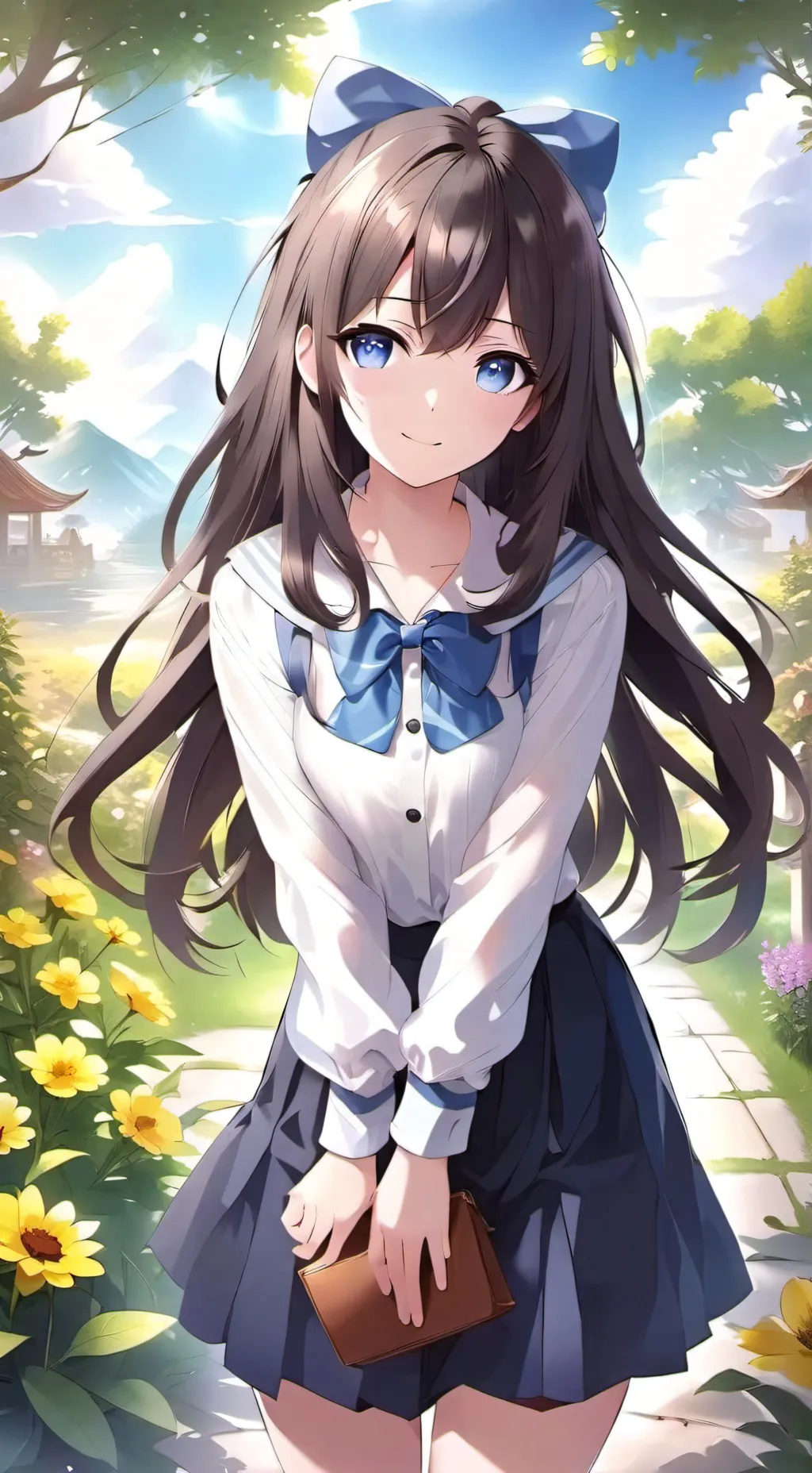 ai character: Mika background