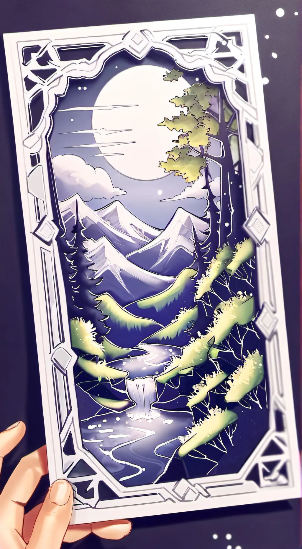 ai character:  demon Slayer  background