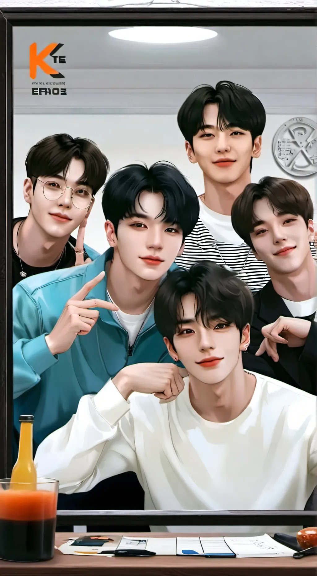 ai character: straykids background