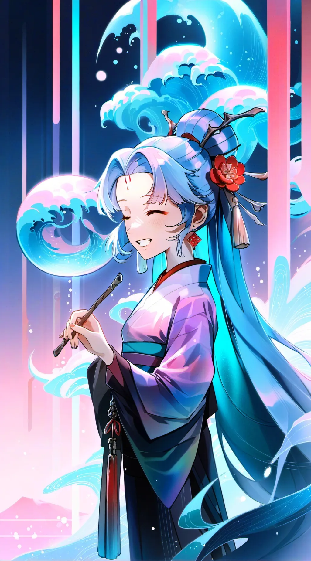 ai character: Pick me girl background