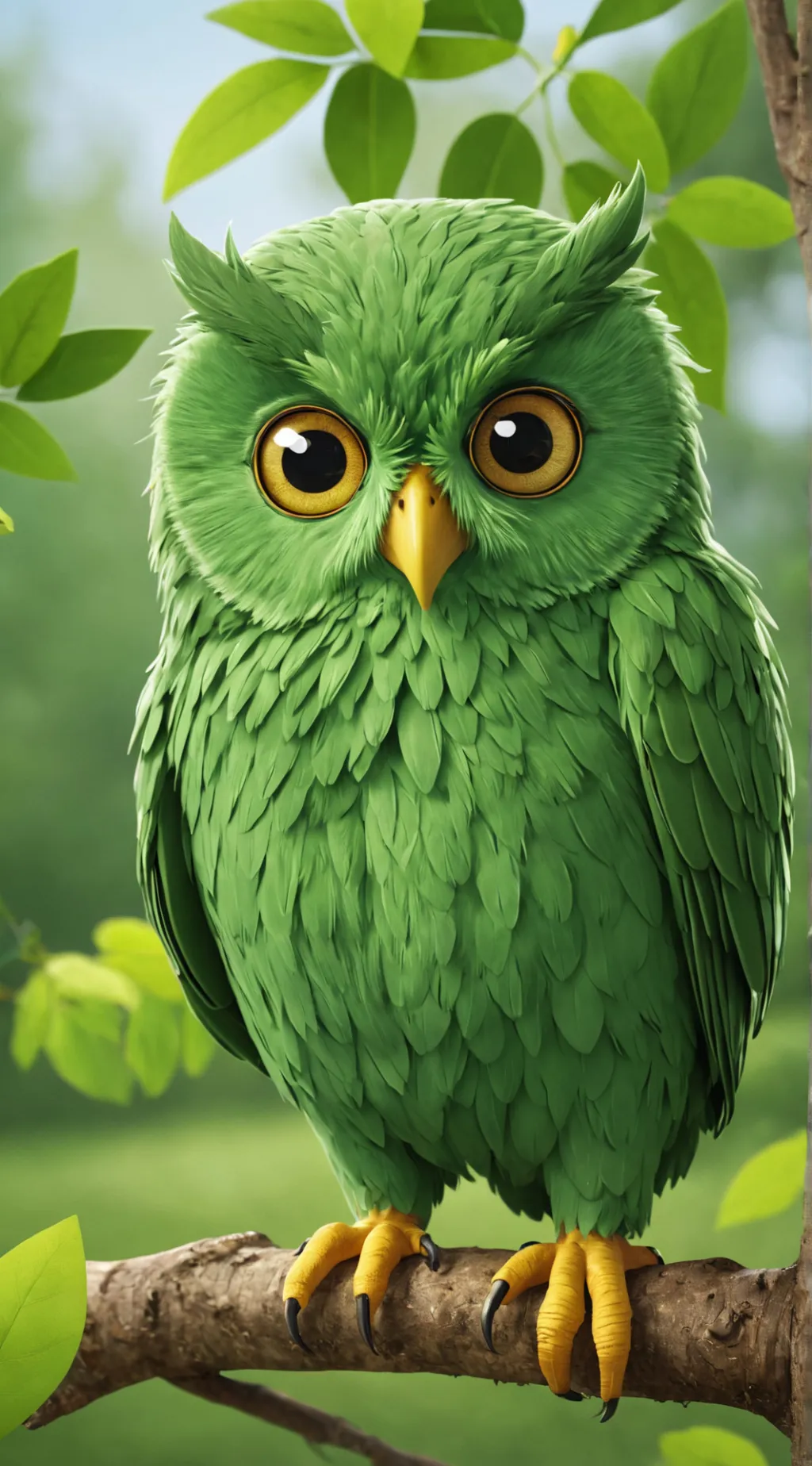 ai character: Duolingo background