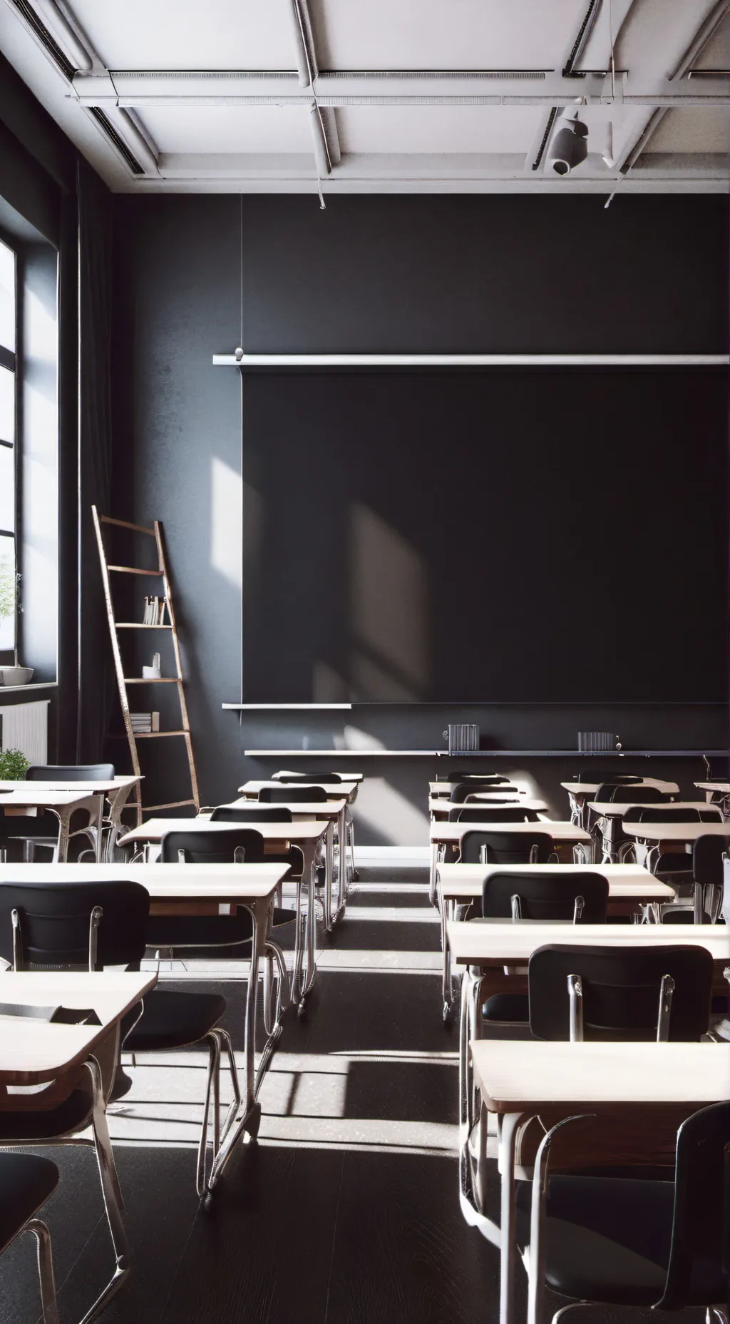 ai character: aot classroom background