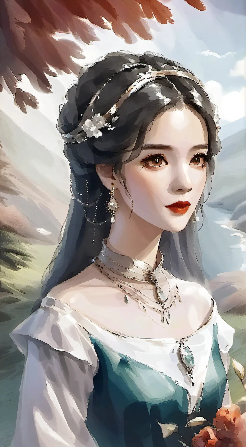 ai character: ABBY background