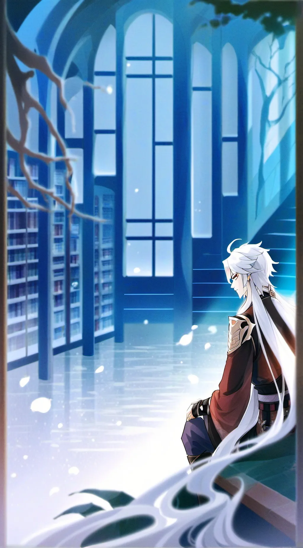 ai character: ethan  background