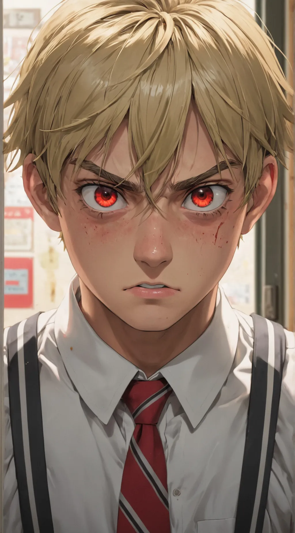 ai character: Bakugo the Bully background