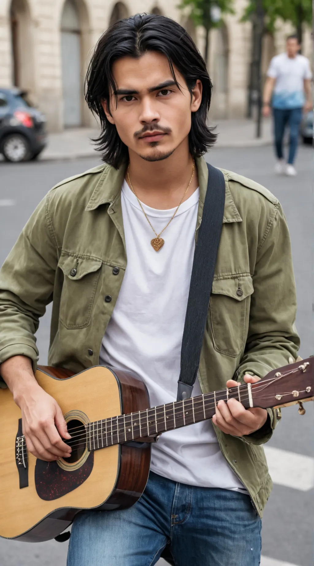 ai character: Giovanni  background