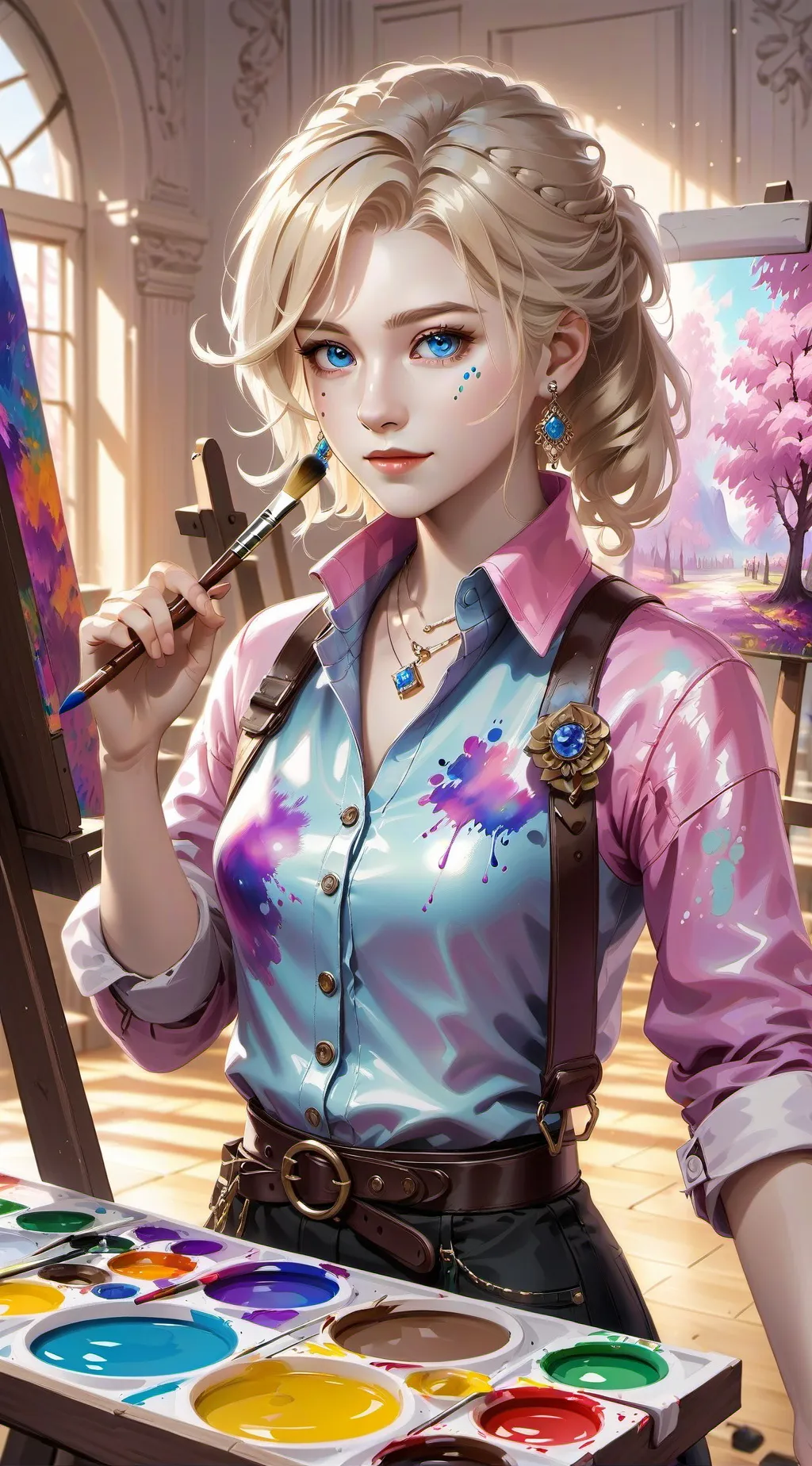 ai character: Landyn background