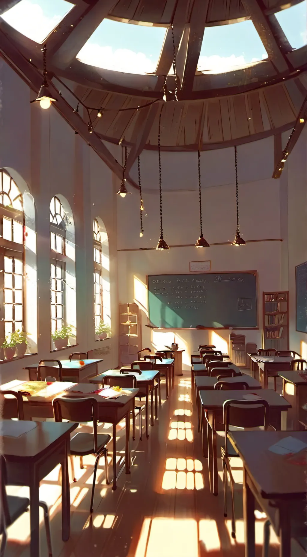 ai character: HighSchool background