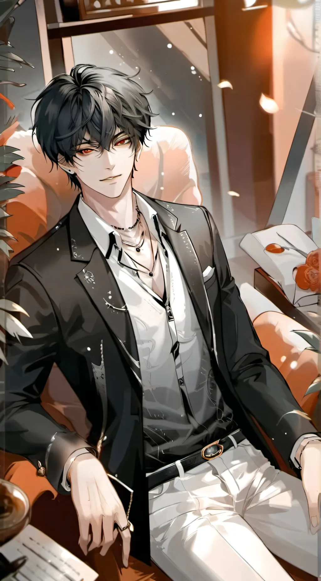 ai character: ~<Derek<~ background