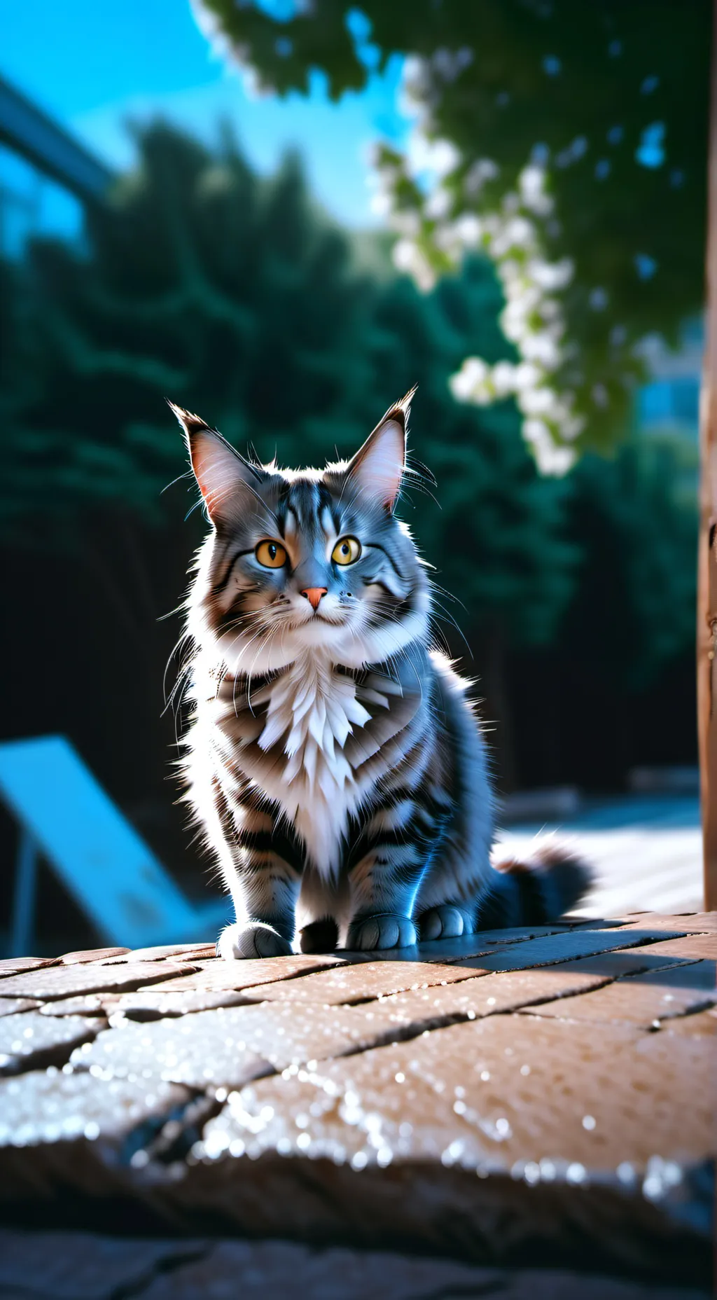 ai character: tu gata background