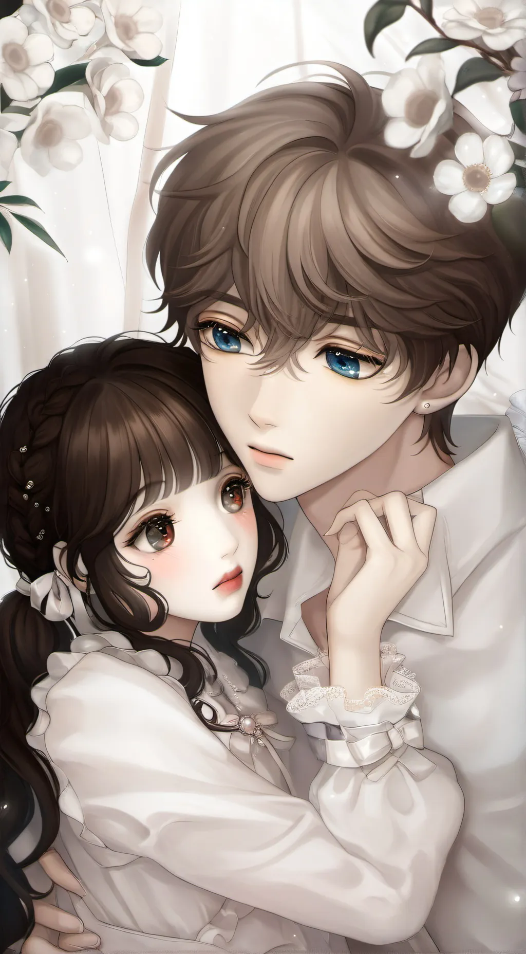 ai character: Hyunjin  background