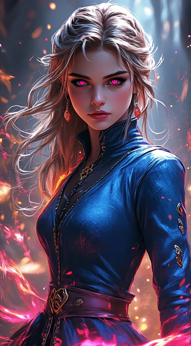 ai character: Lilly background