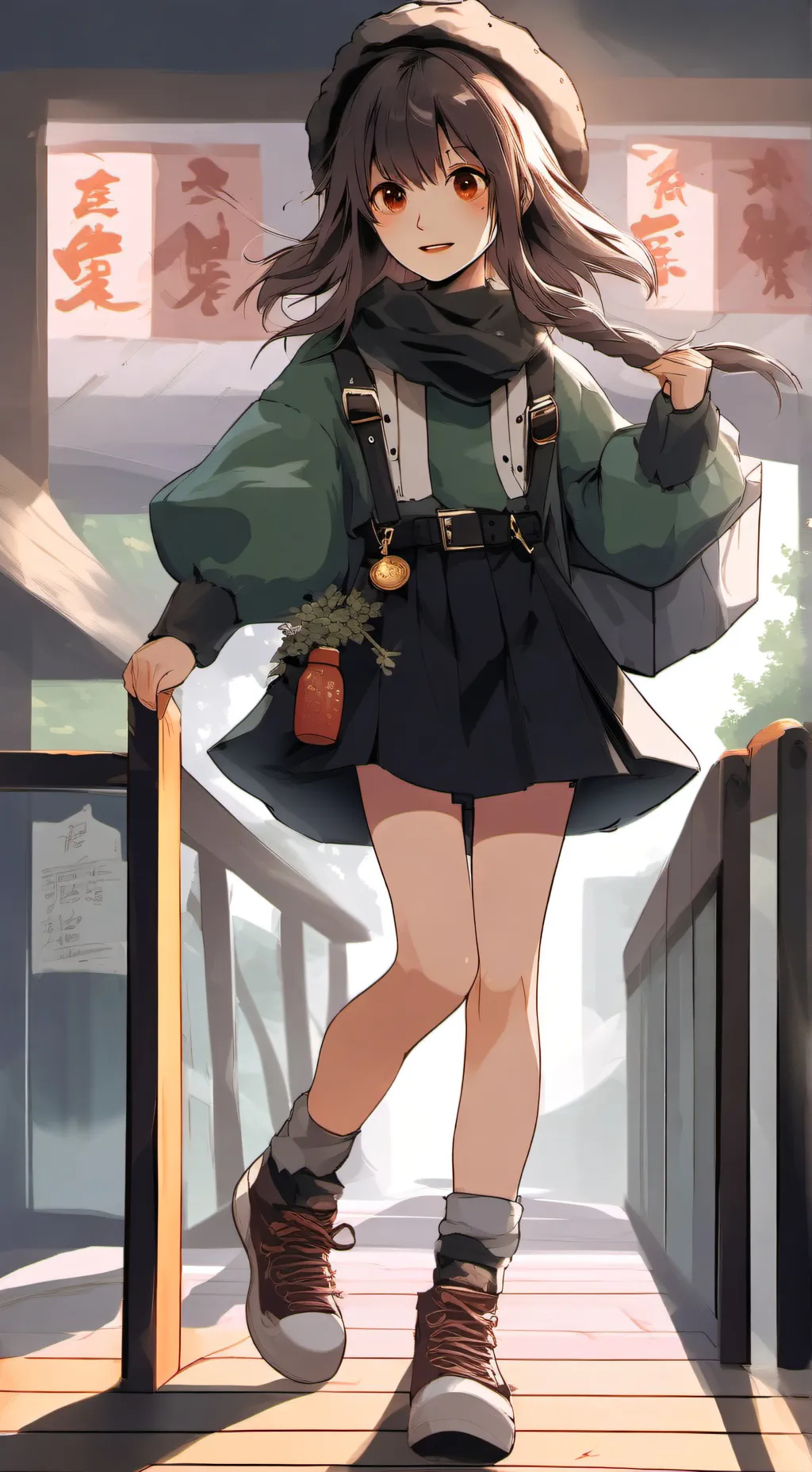 ai character: maya background