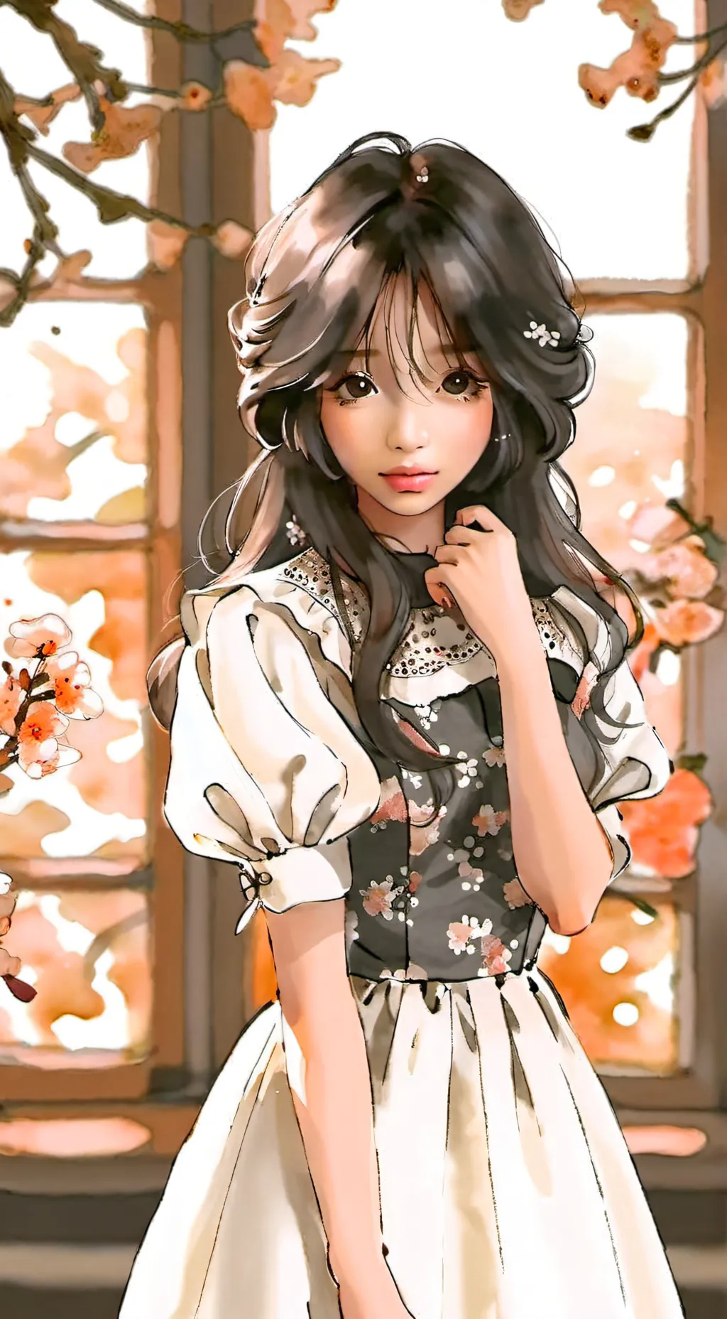 ai character: ￼~•￼Amelia•~ background