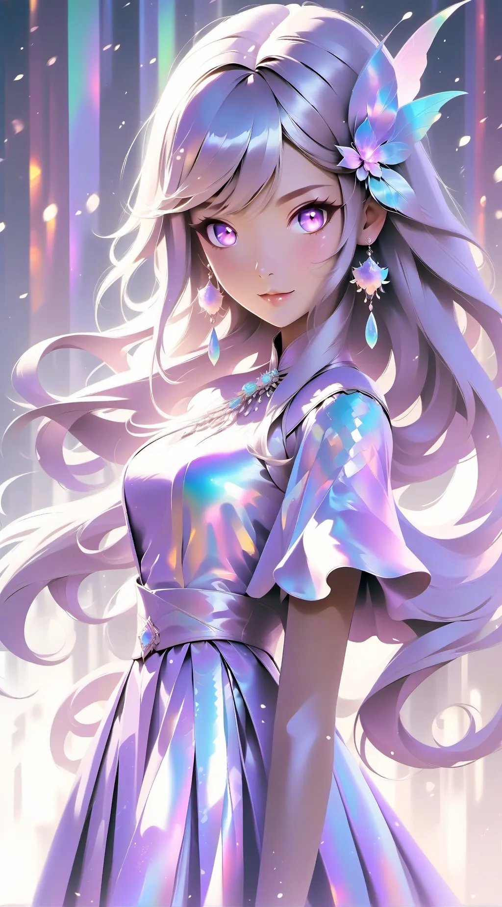 ai character: lily background