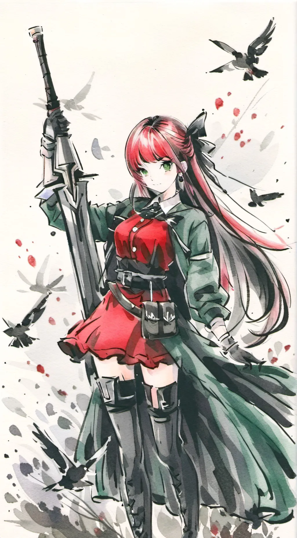 ai character: Kizuna Arashi background