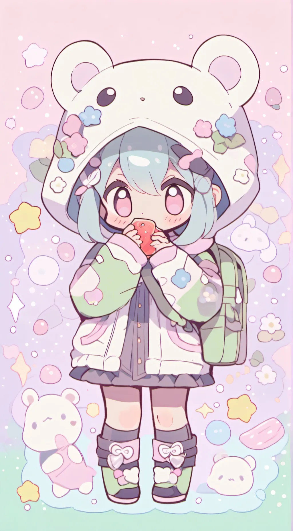 ai character: sprout:  background