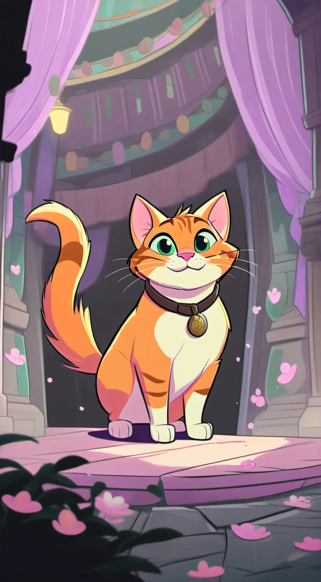 ai character: Fpe but your a cat background