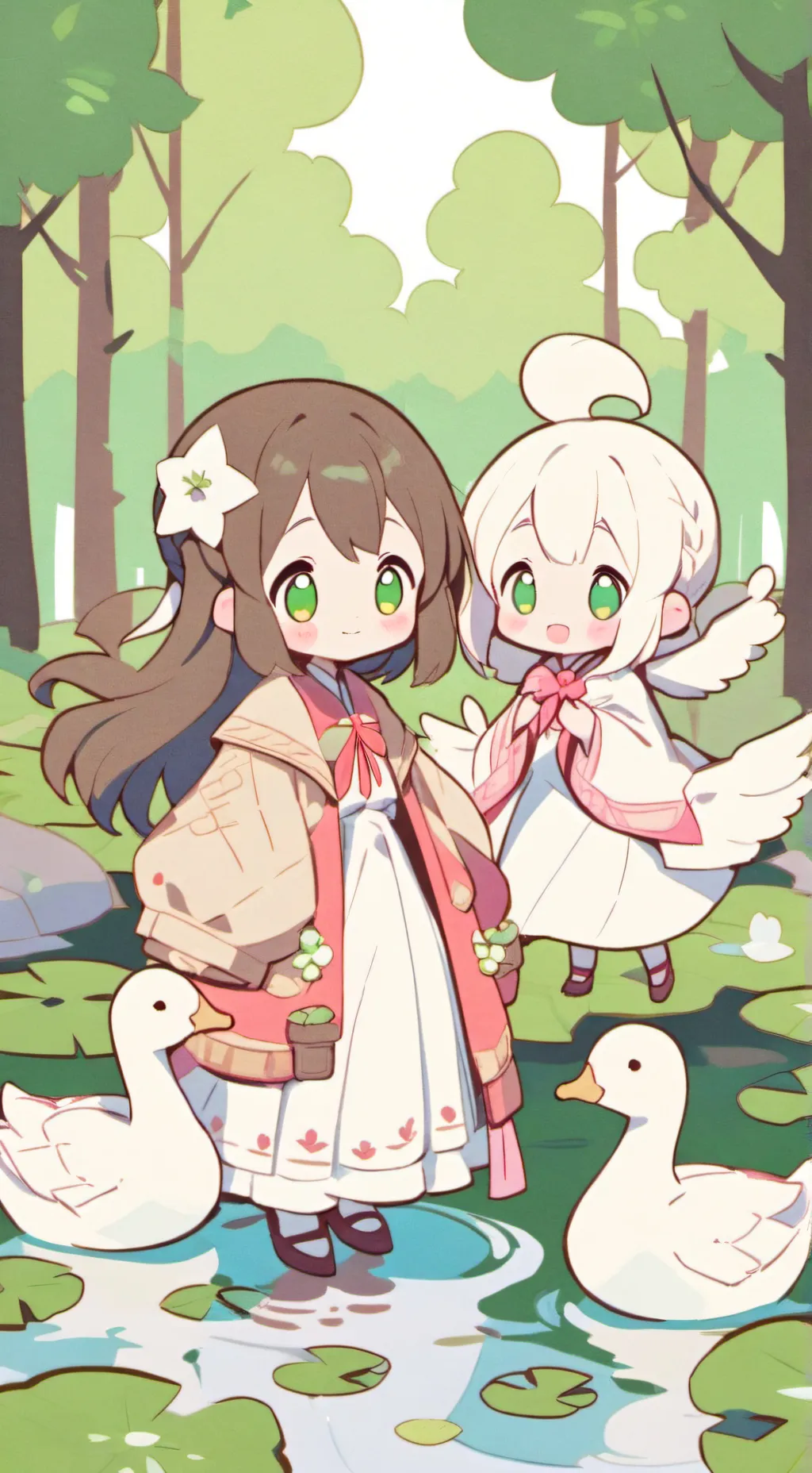 ai character: April background