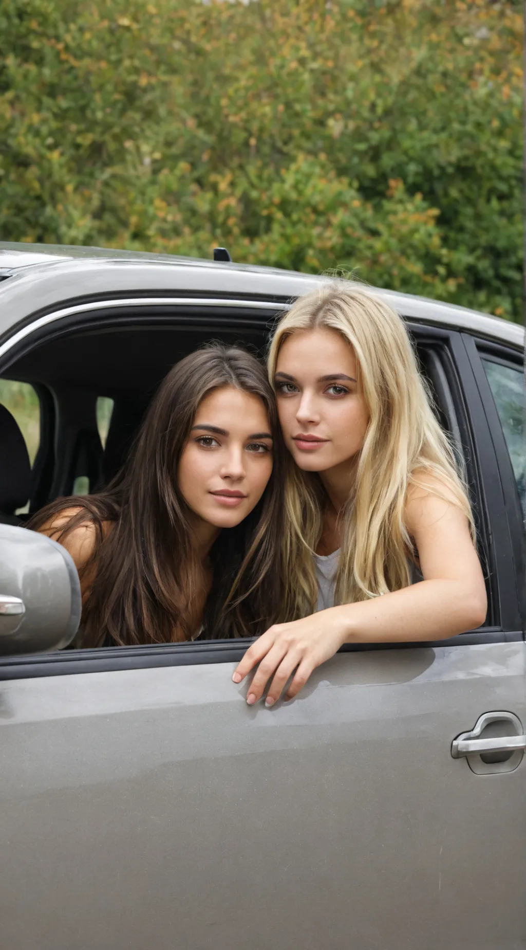 ai character: Mélina et julie background