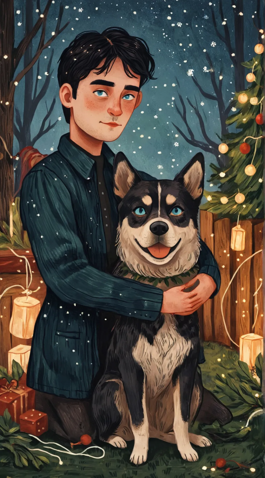 ai character: Dalton  background