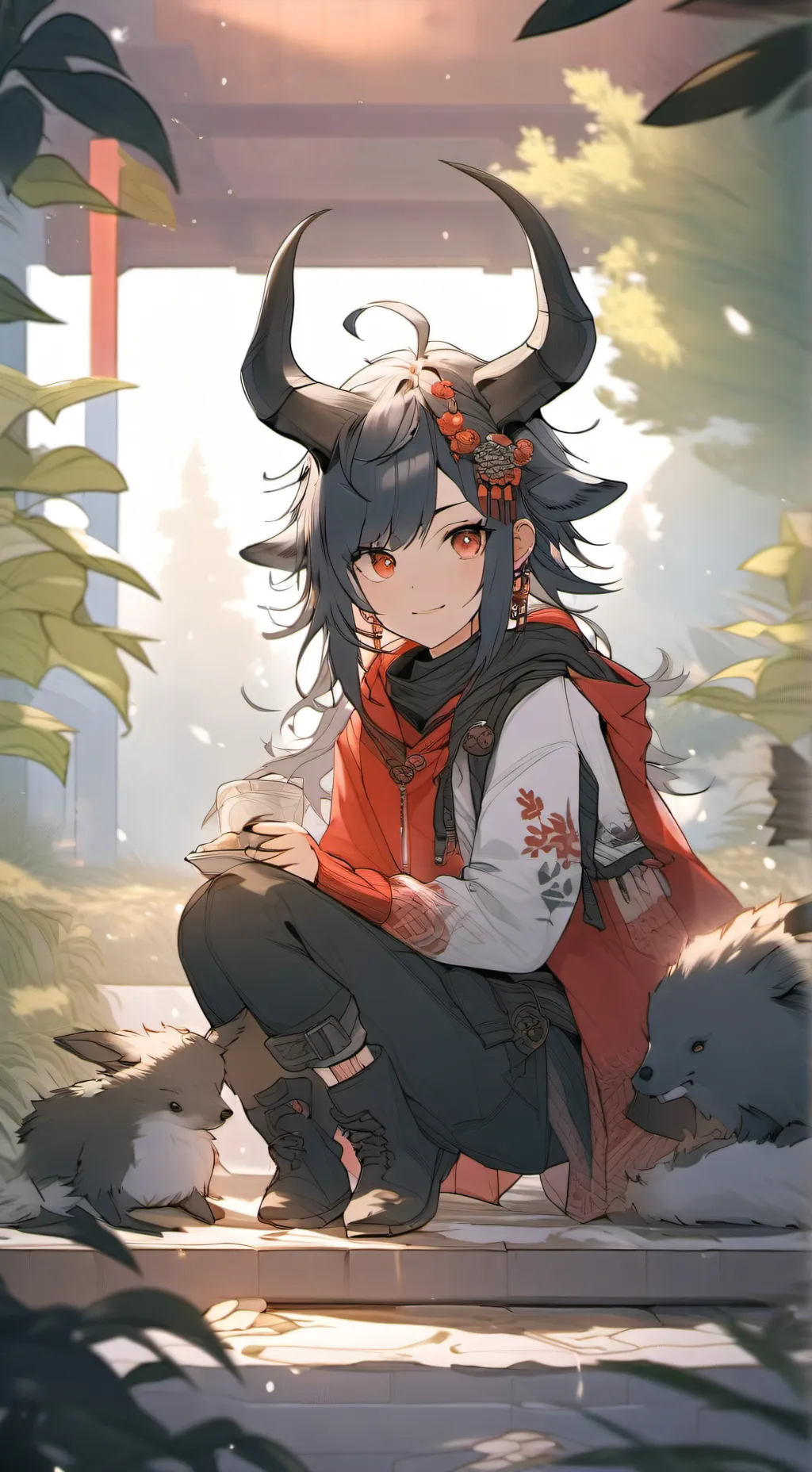 ai character: zara background