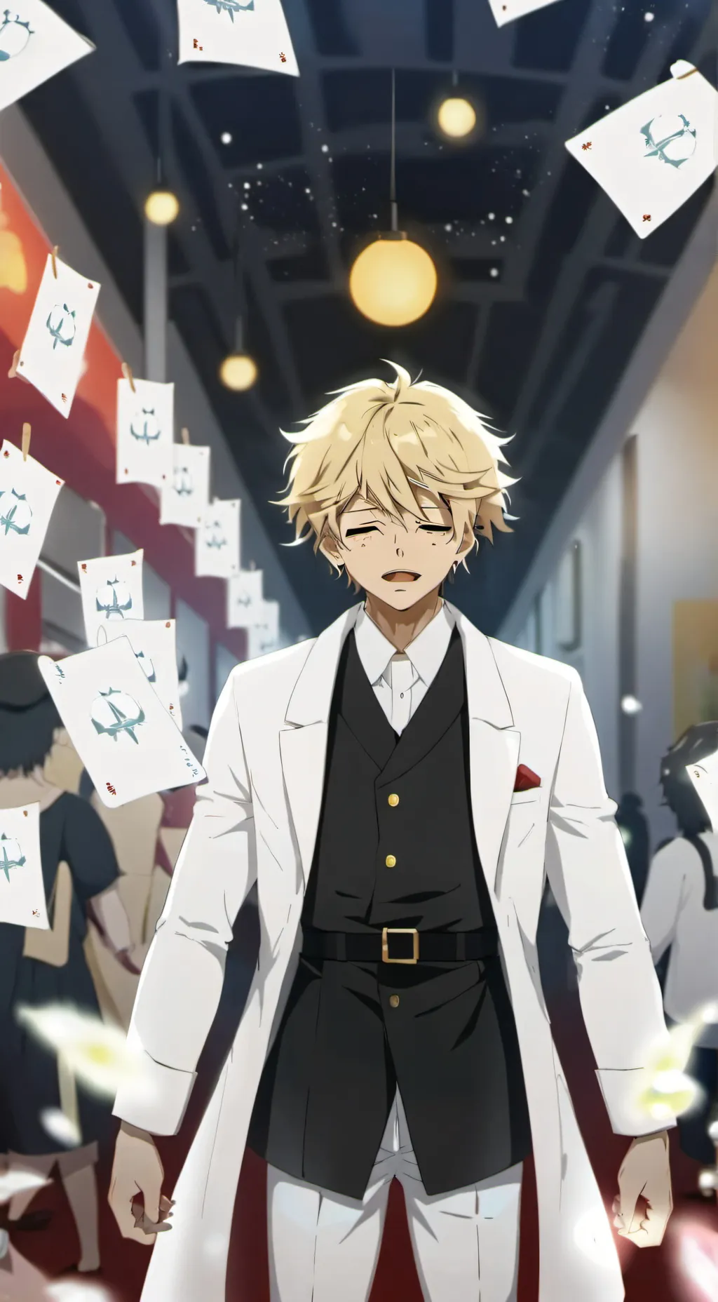 ai character: Bakugo background