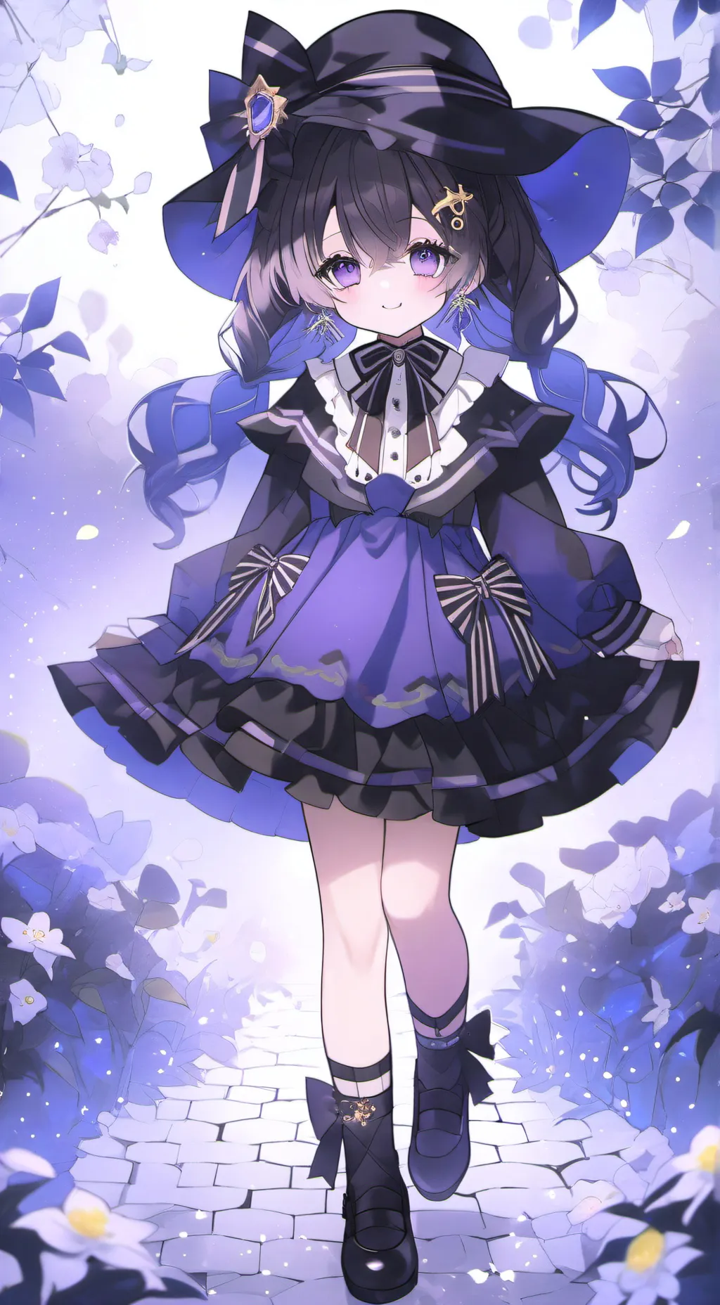 ai character: Dandys world 2 background