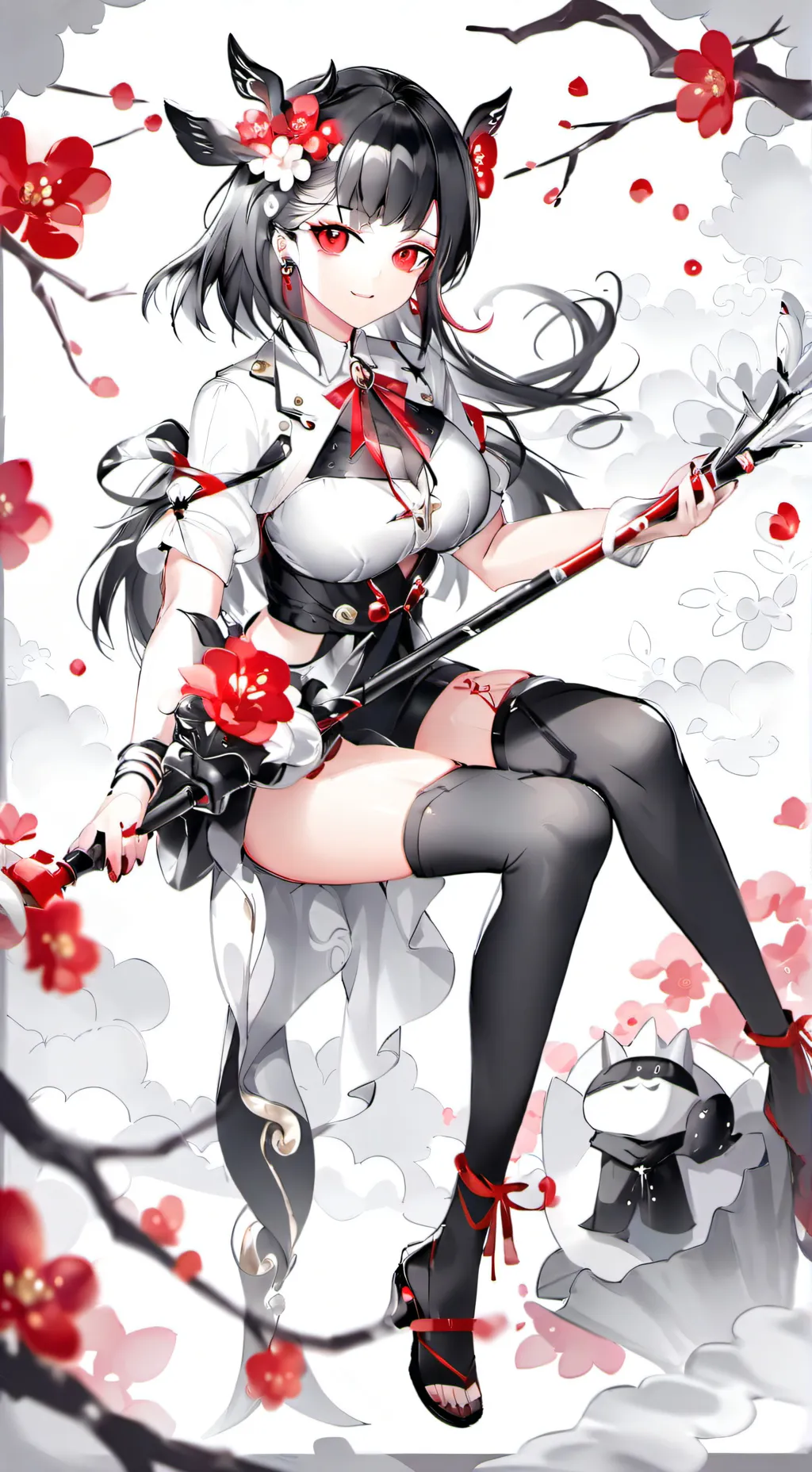 ai character: Demon Slayer  background