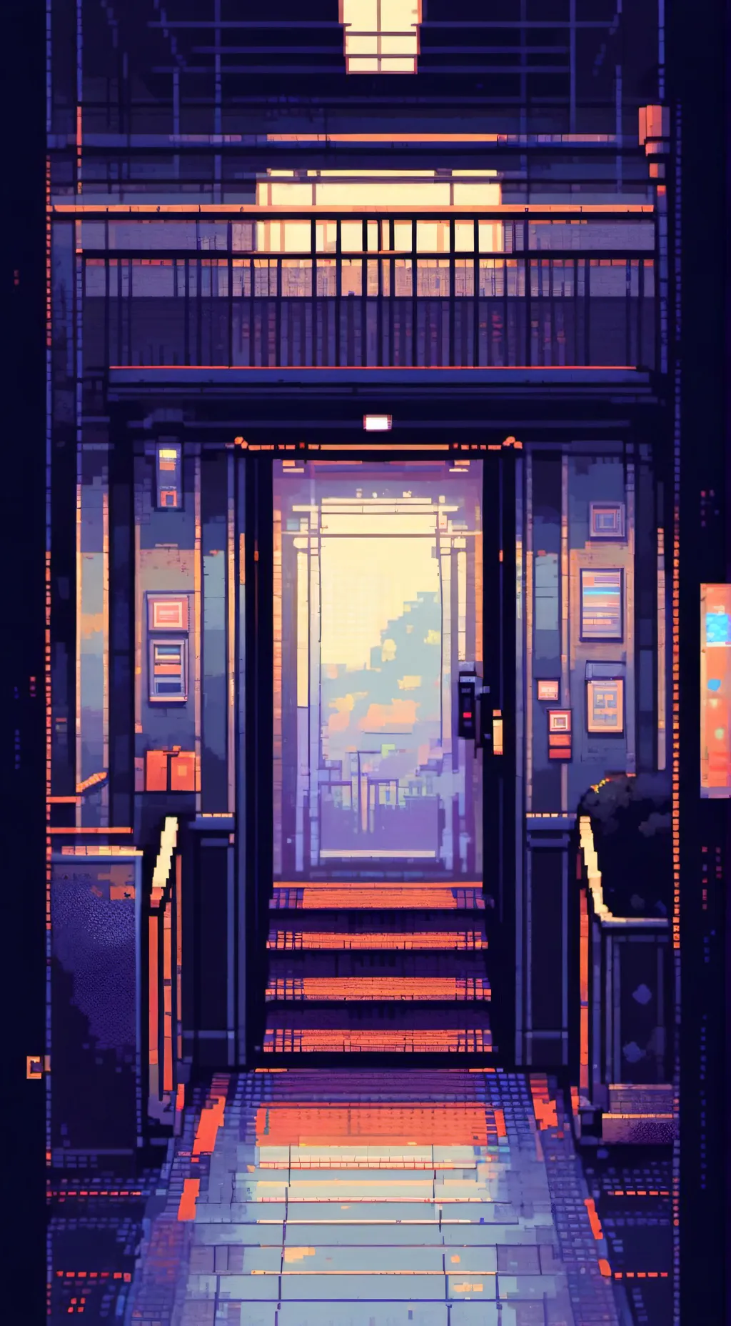 ai character: Regretevator background