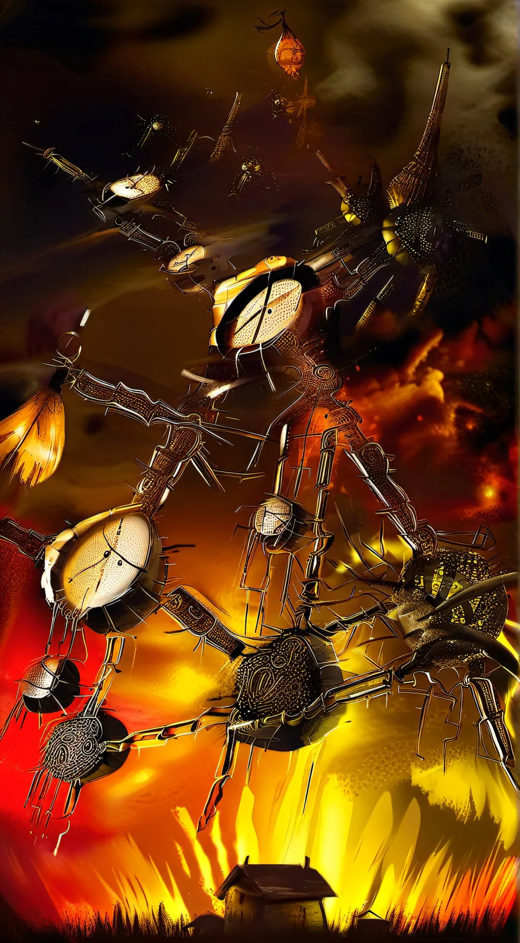 ai character: давление background