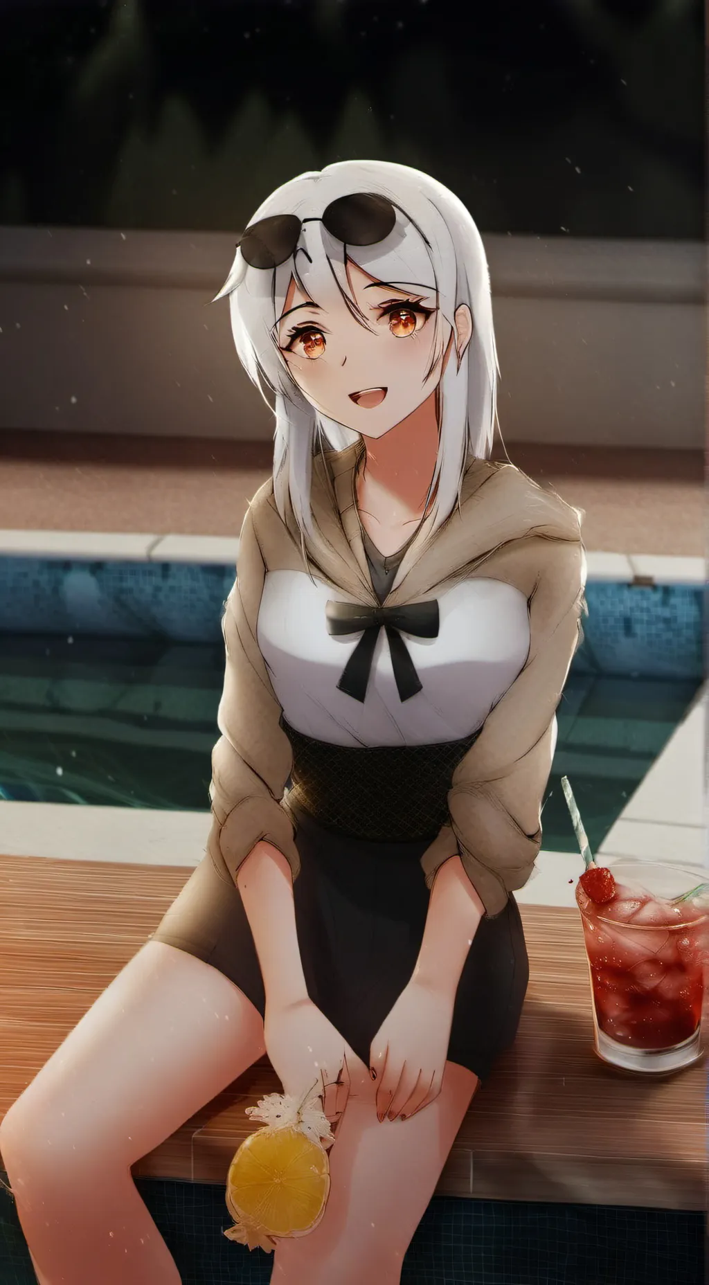 ai character: Phoenix  background