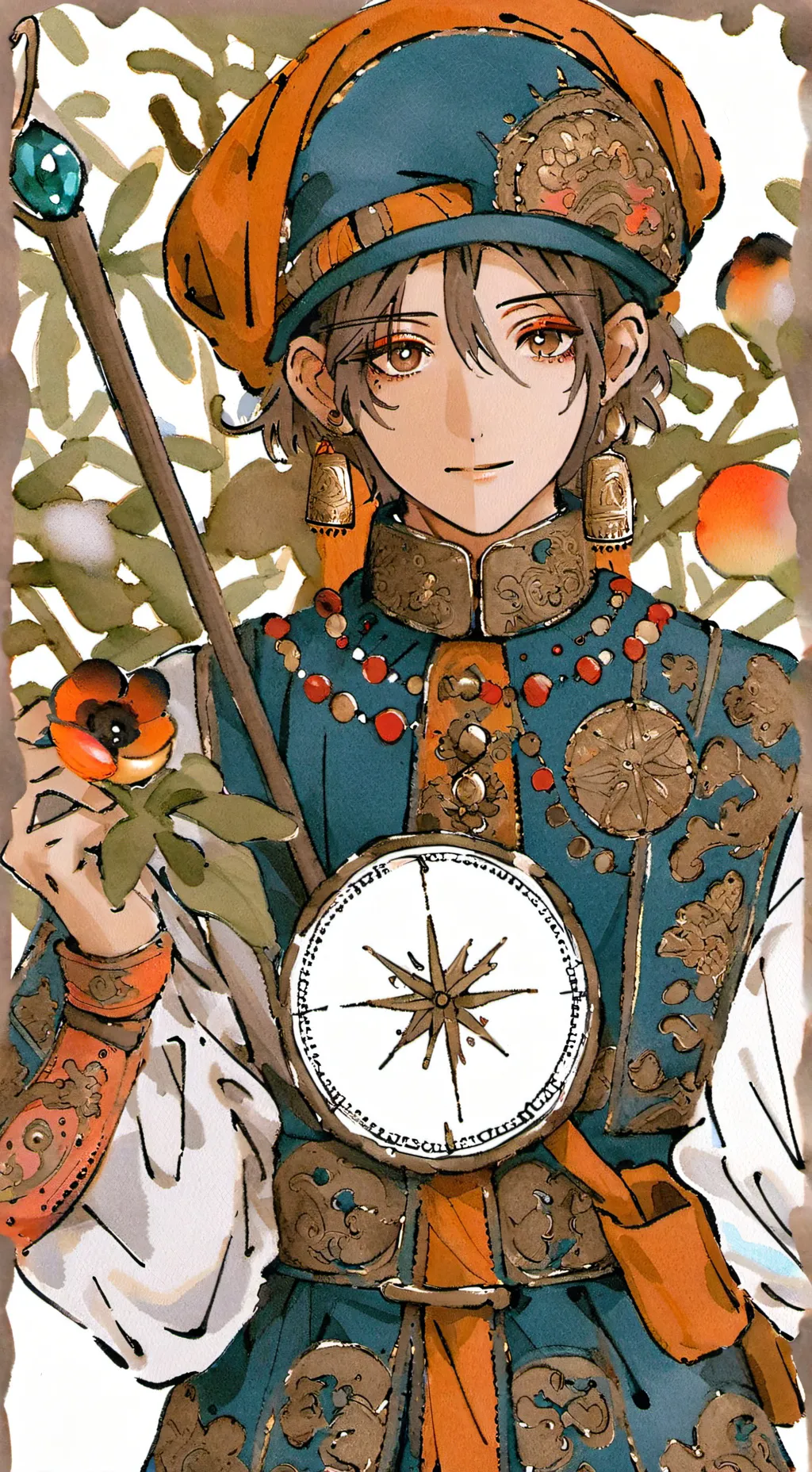 ai character: Mateo woods background