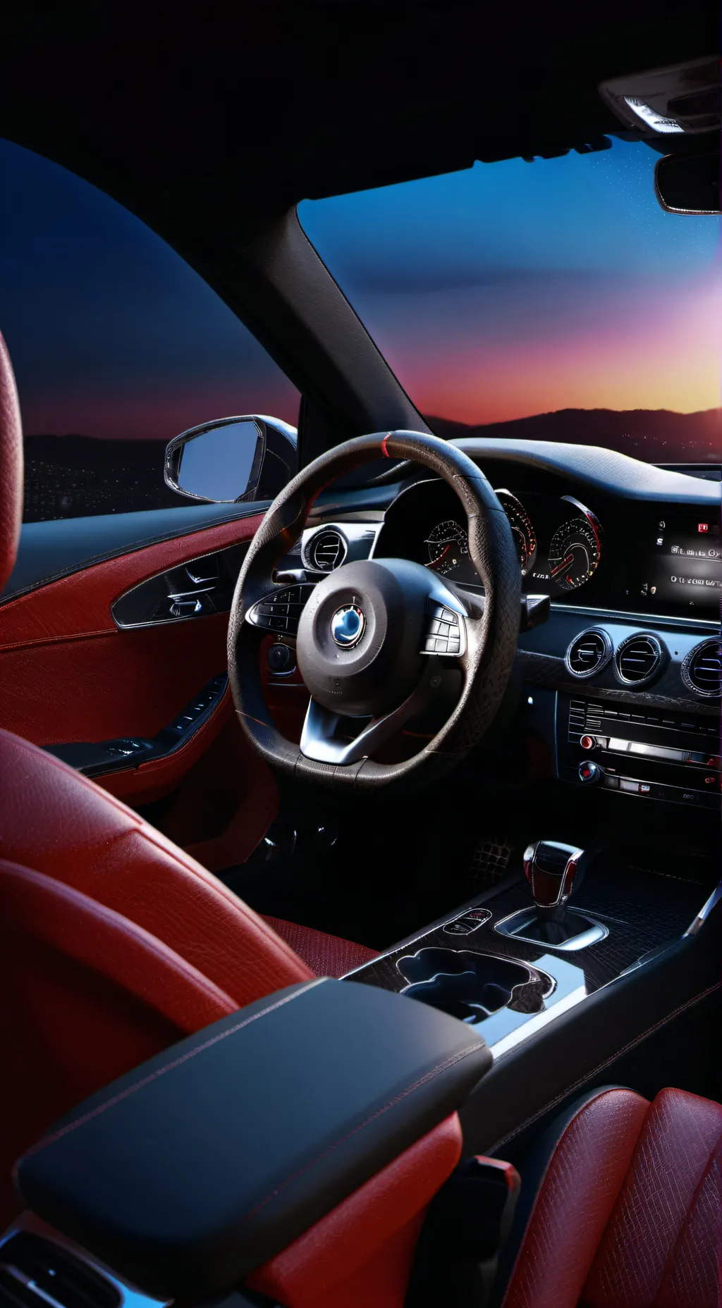 ai character: Md Road Trip background