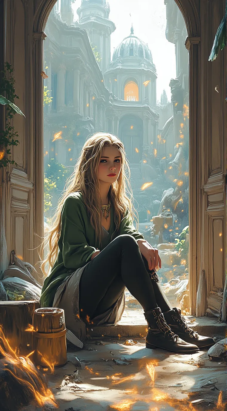 ai character: Virgine background