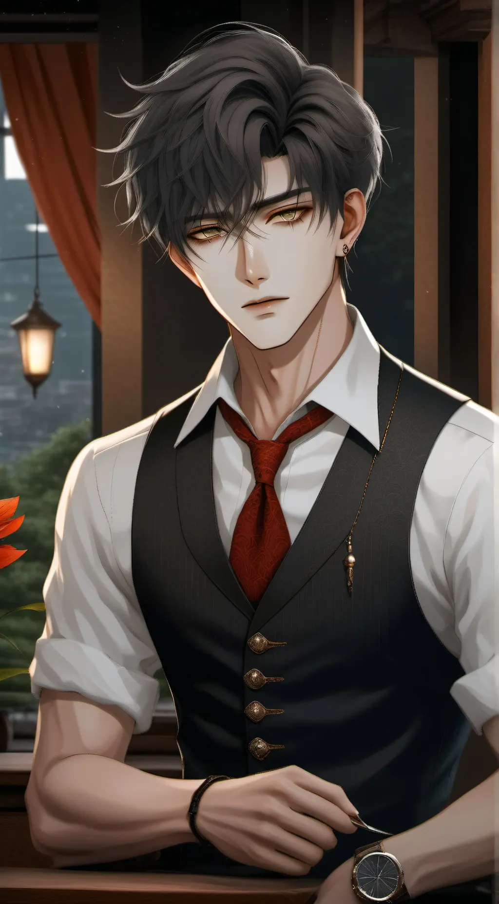 ai character: zack background