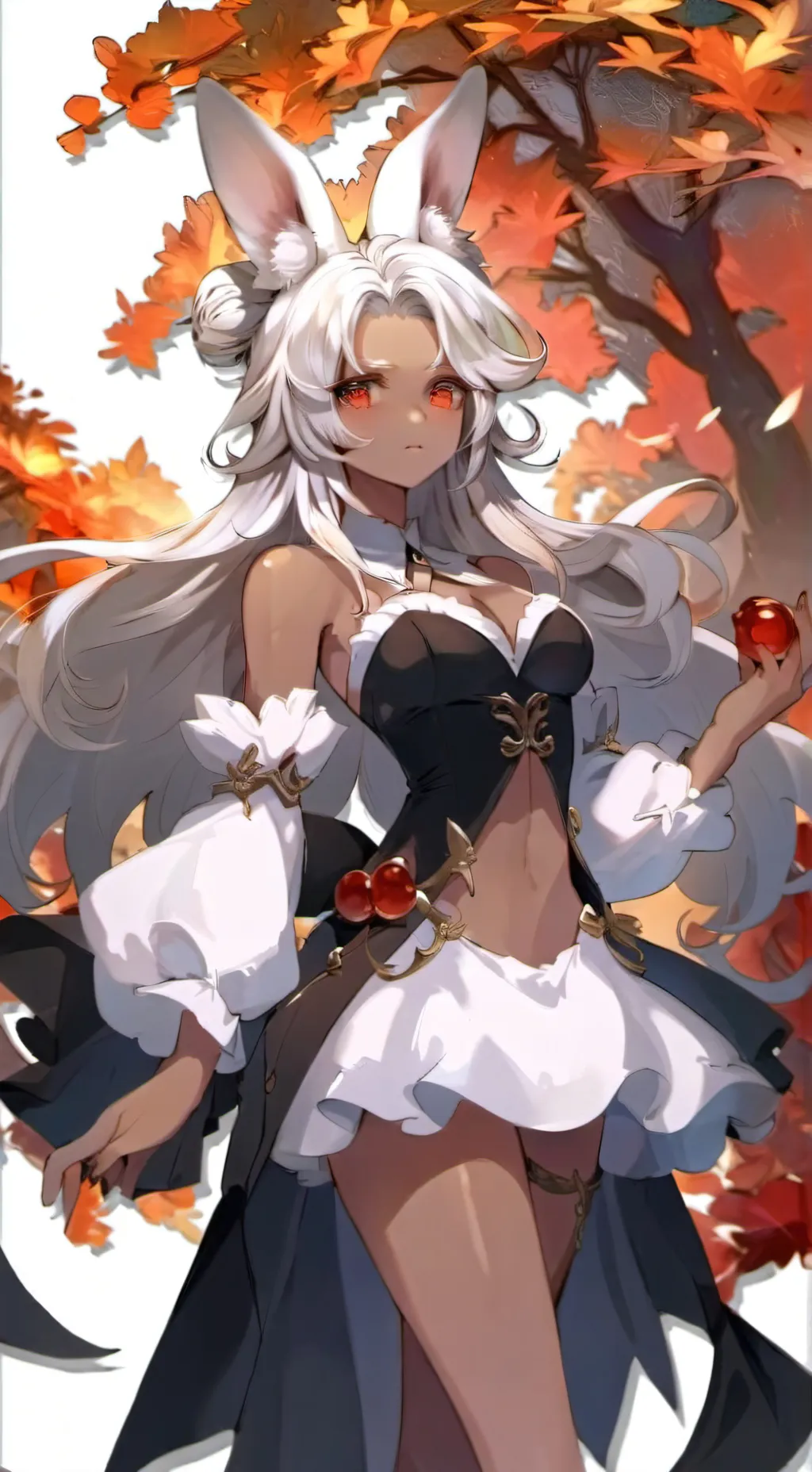 ai character: Luna! (Xmas)  background