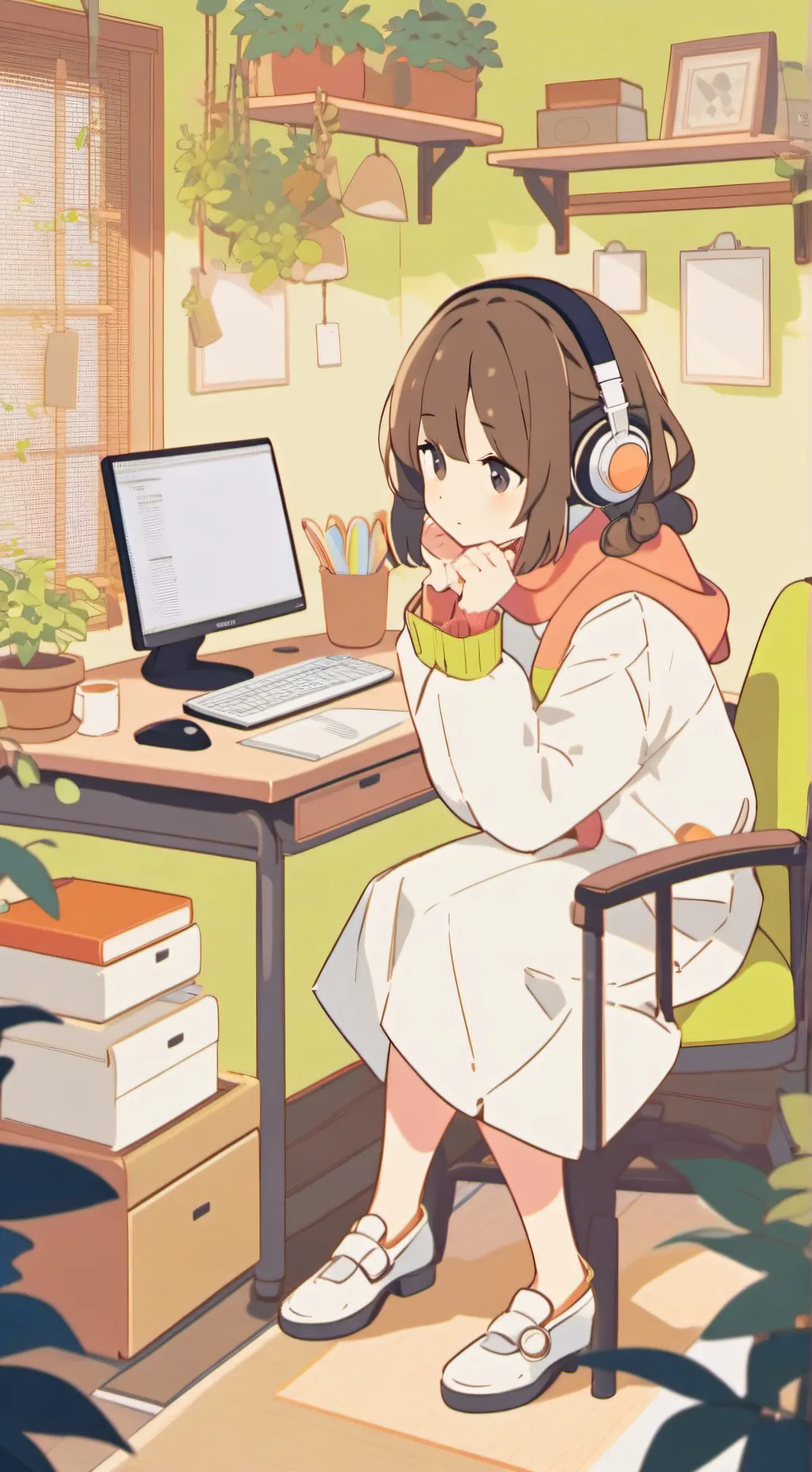 ai character: can't say no background